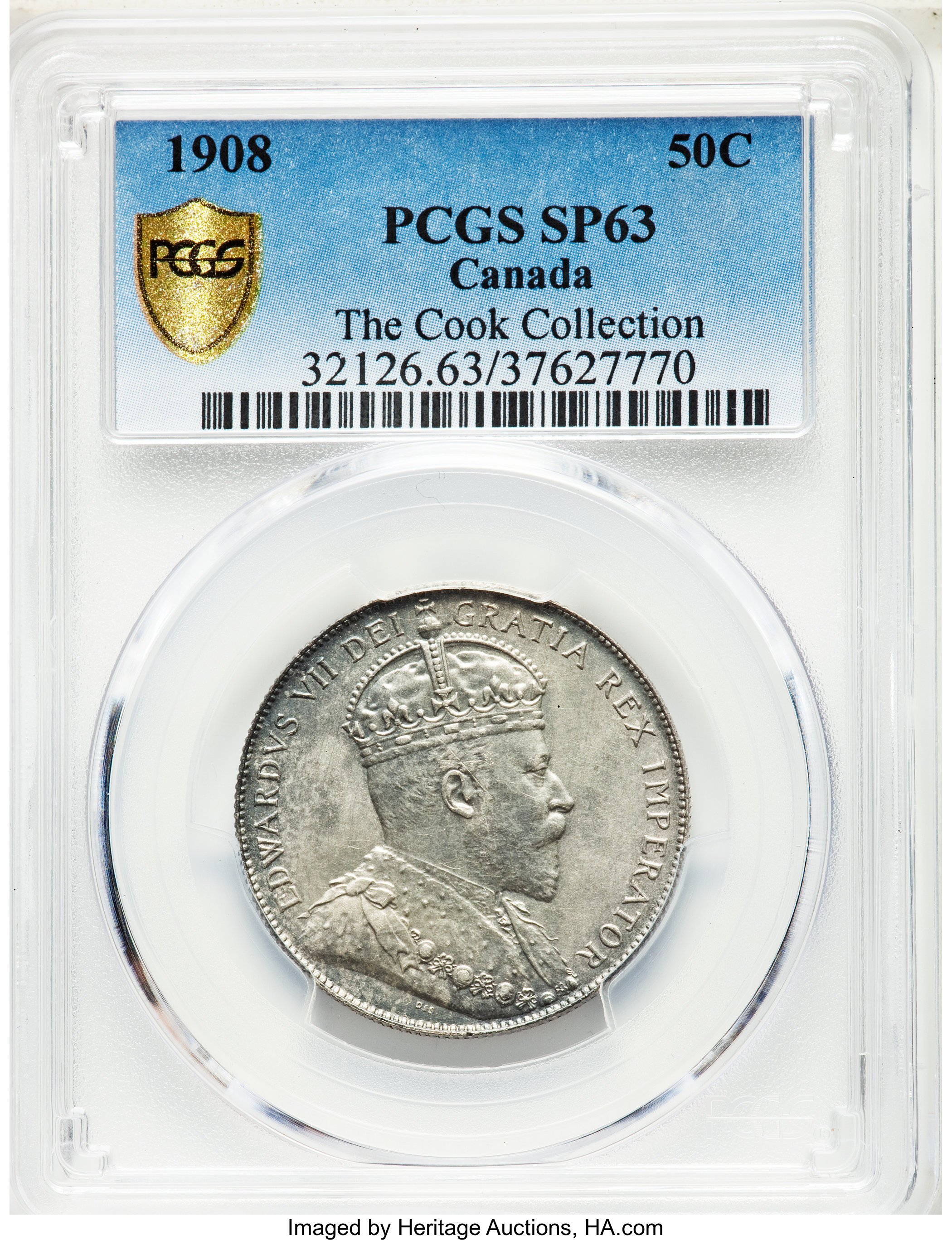1908 50c MS60 thumbnail 4
