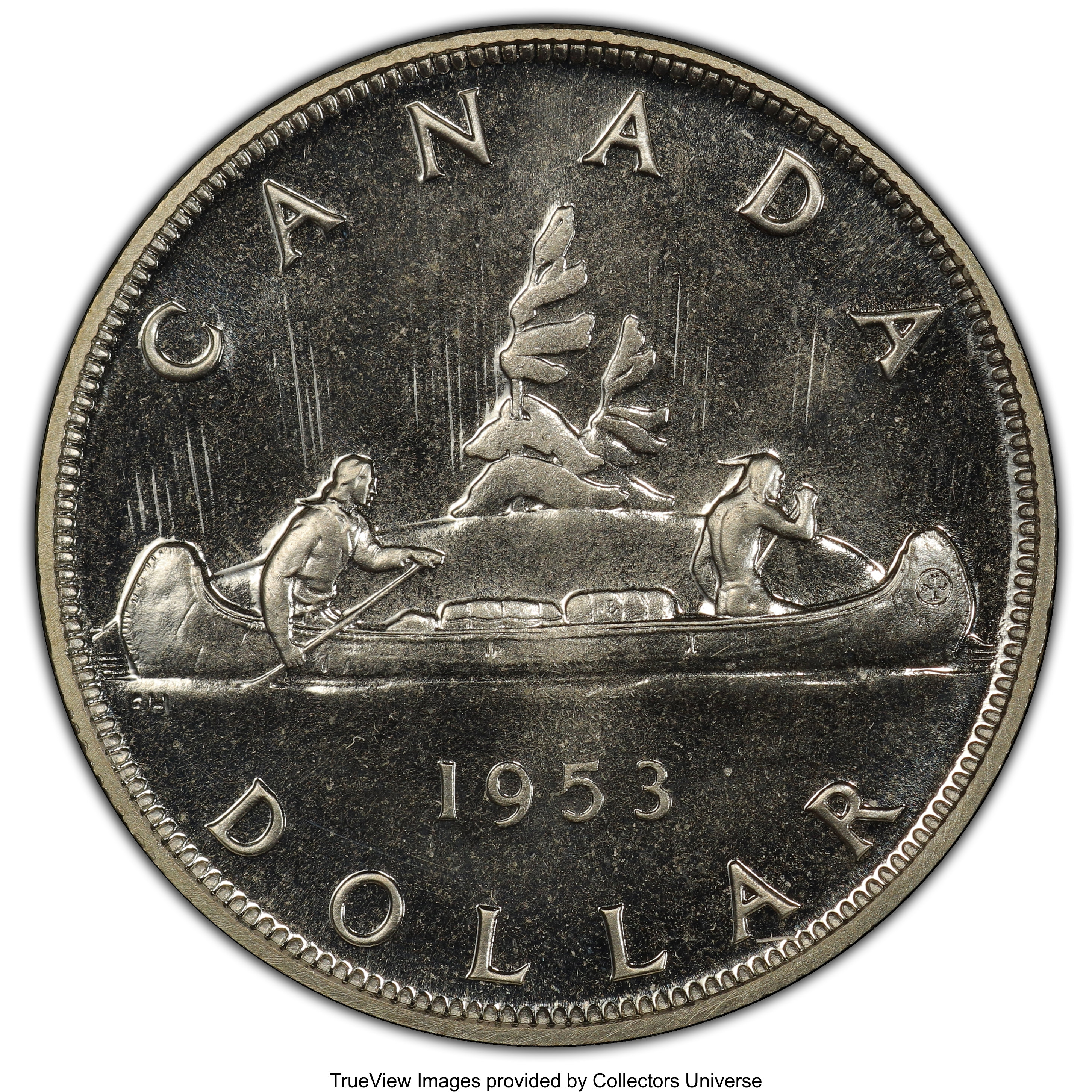 1953 S$1  Strap PL MS66 thumbnail 4