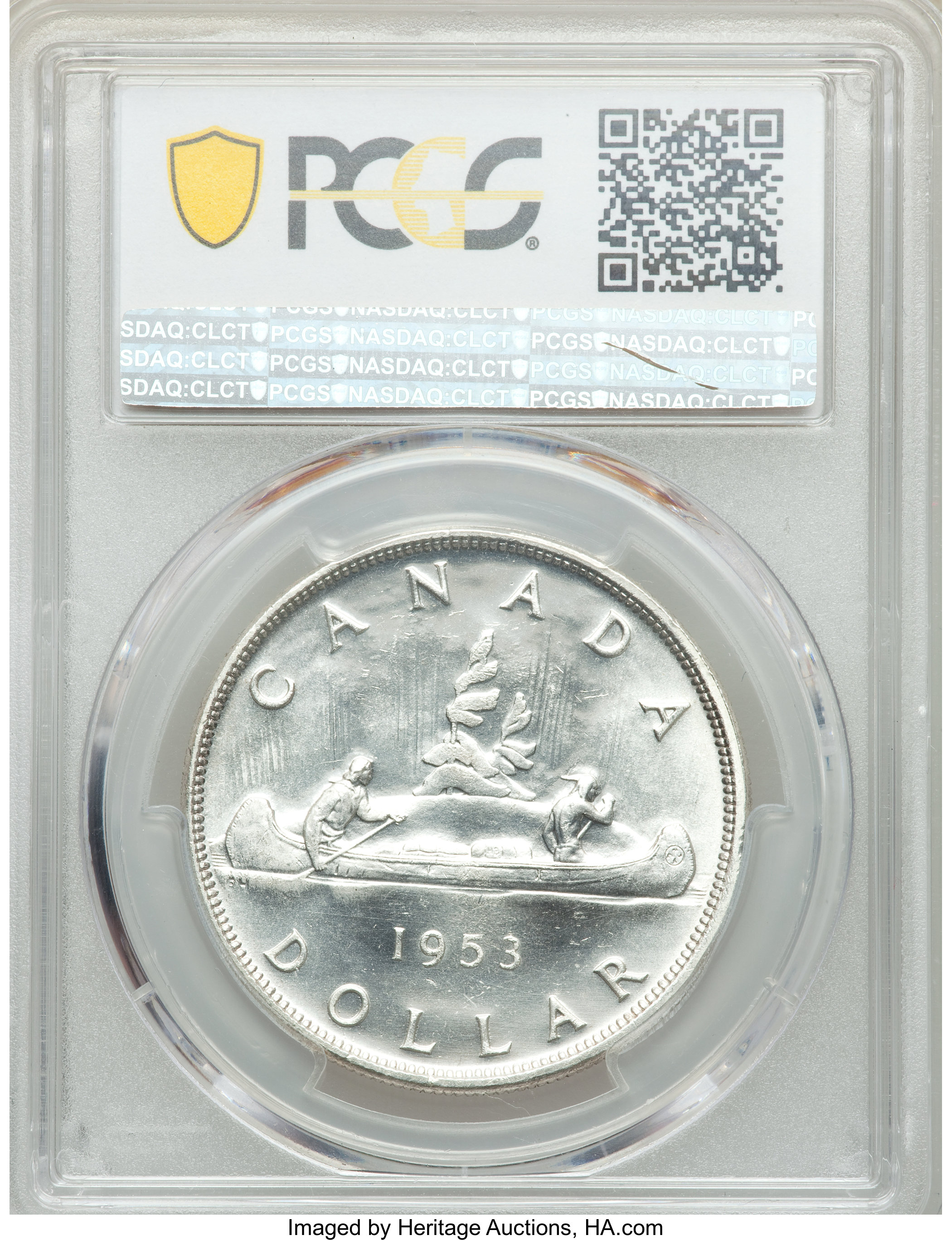 1953 S$1 Strap VF20 thumbnail 14