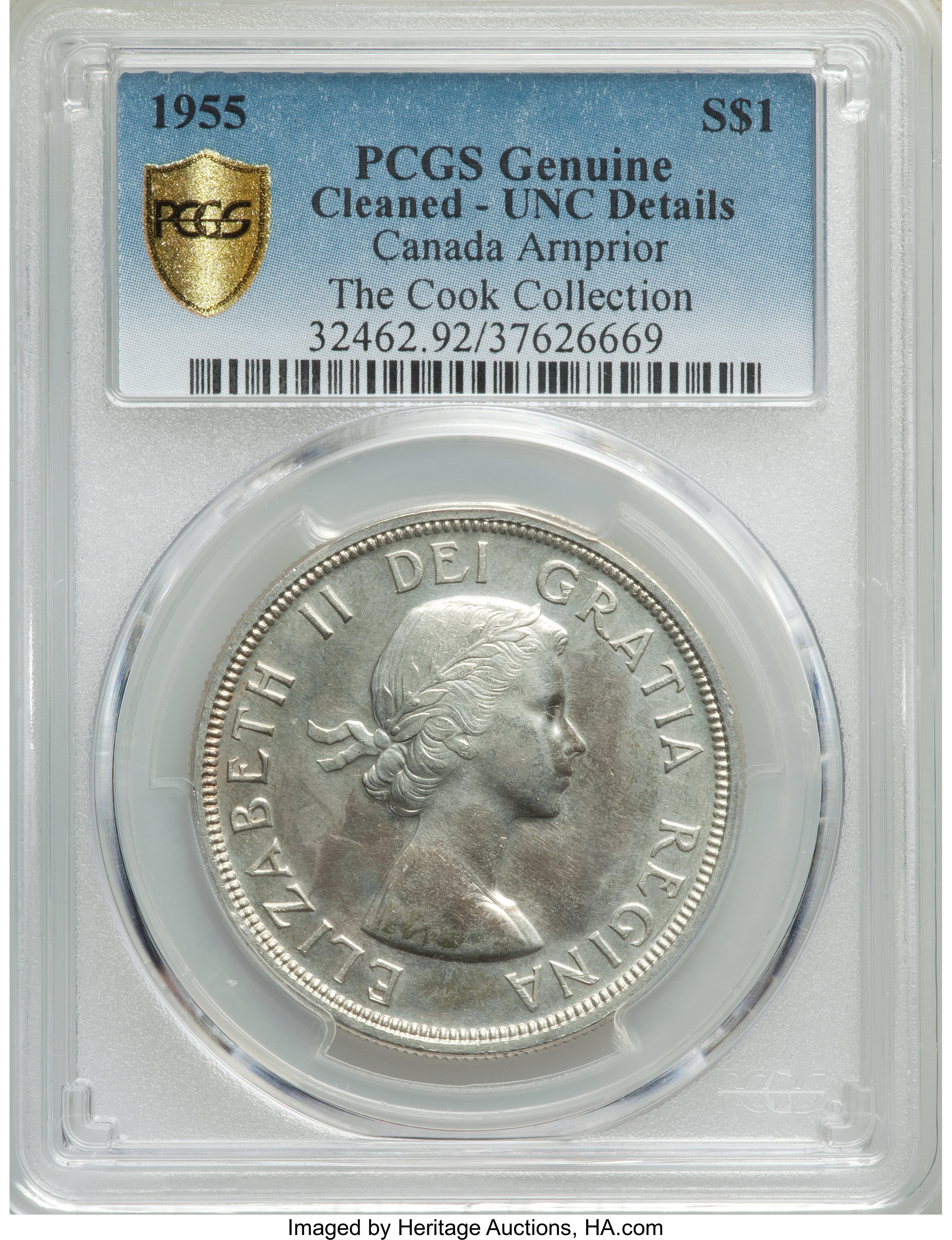 Elizabeth II S$1 1953-1986 [Type] F15 thumbnail 6