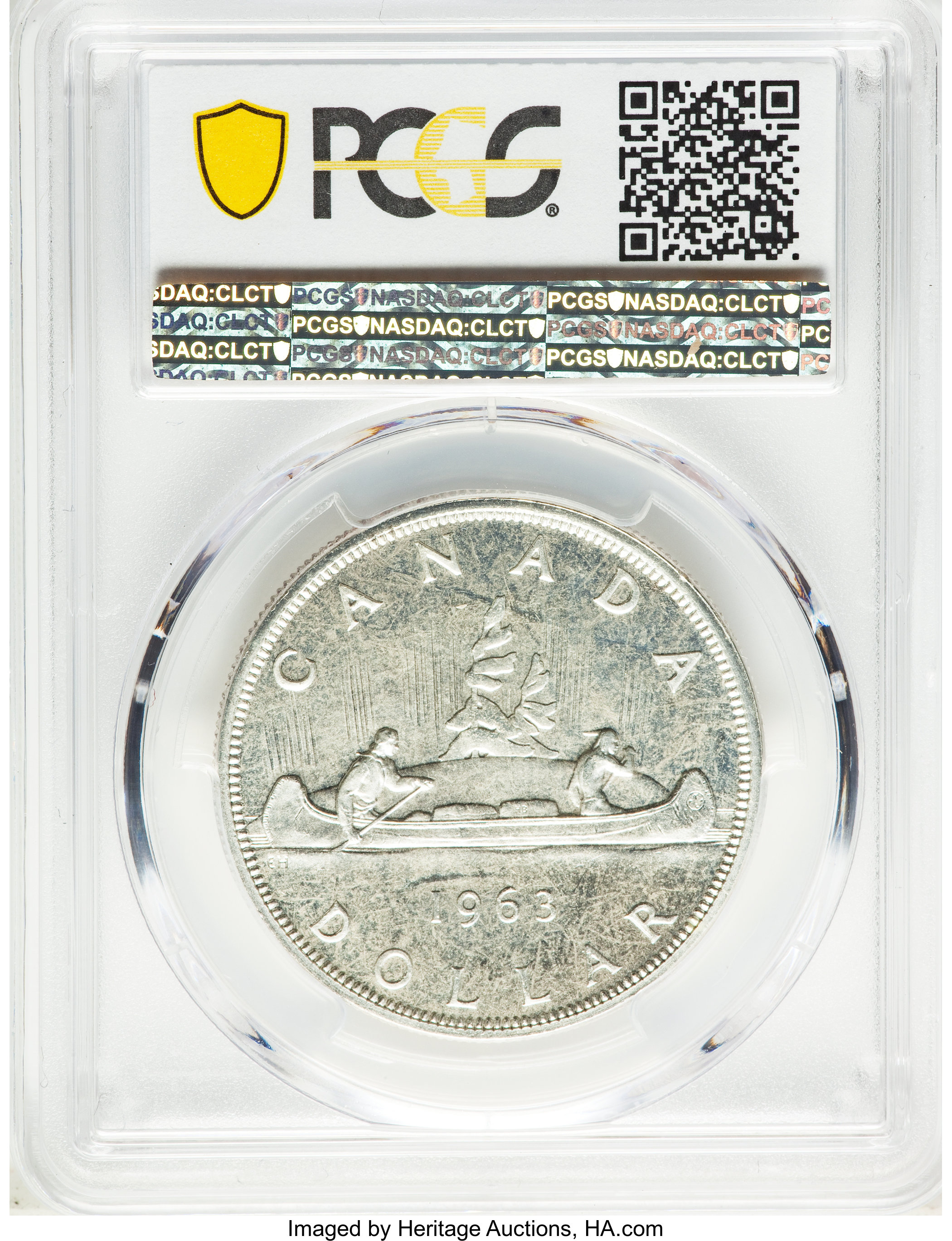 1963 S$1  PL MS65 thumbnail 3