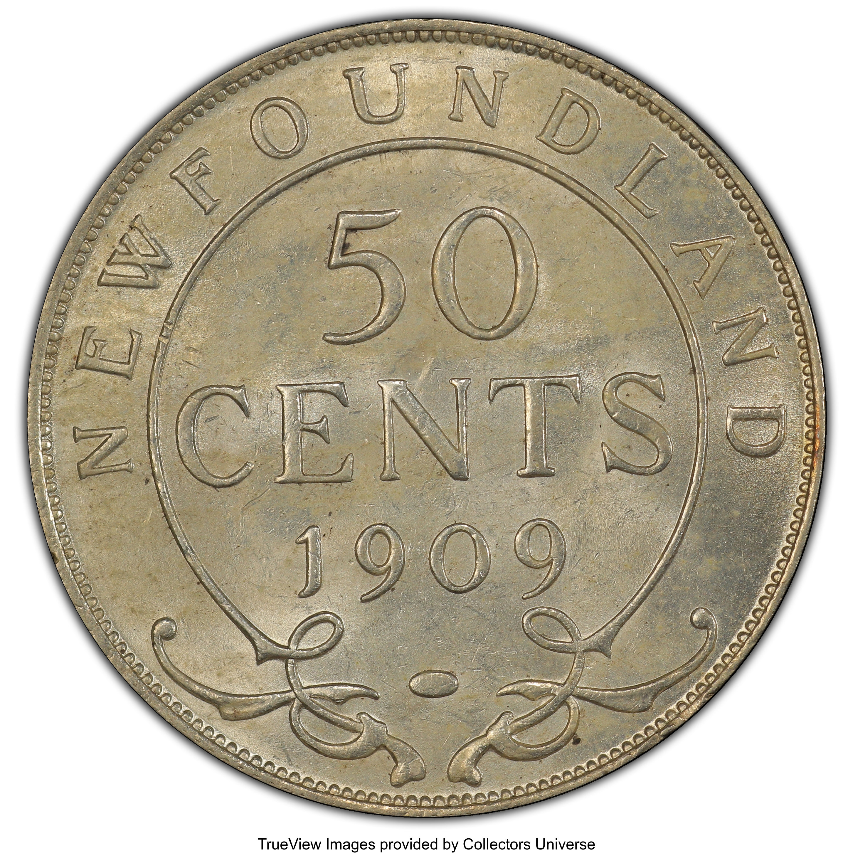 1909 50c Newfoundland VF20 thumbnail 20