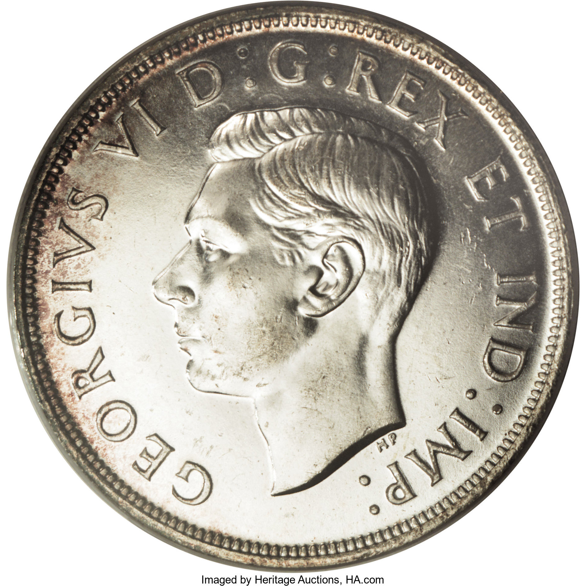Canada: George VI Dollar 1947 Maple Leaf,...