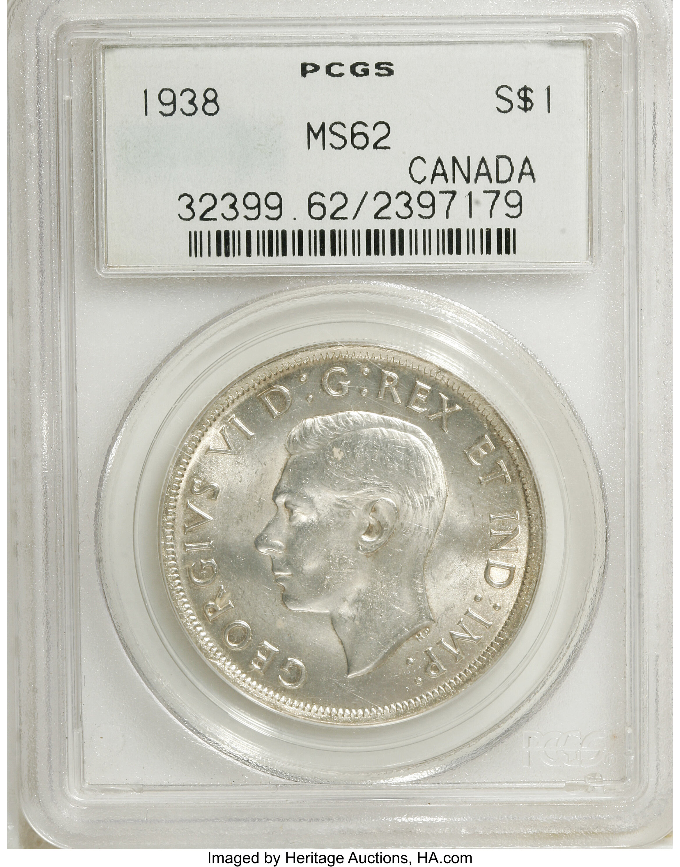 1938 S$1 MS (KM-37) AU50 thumbnail 17