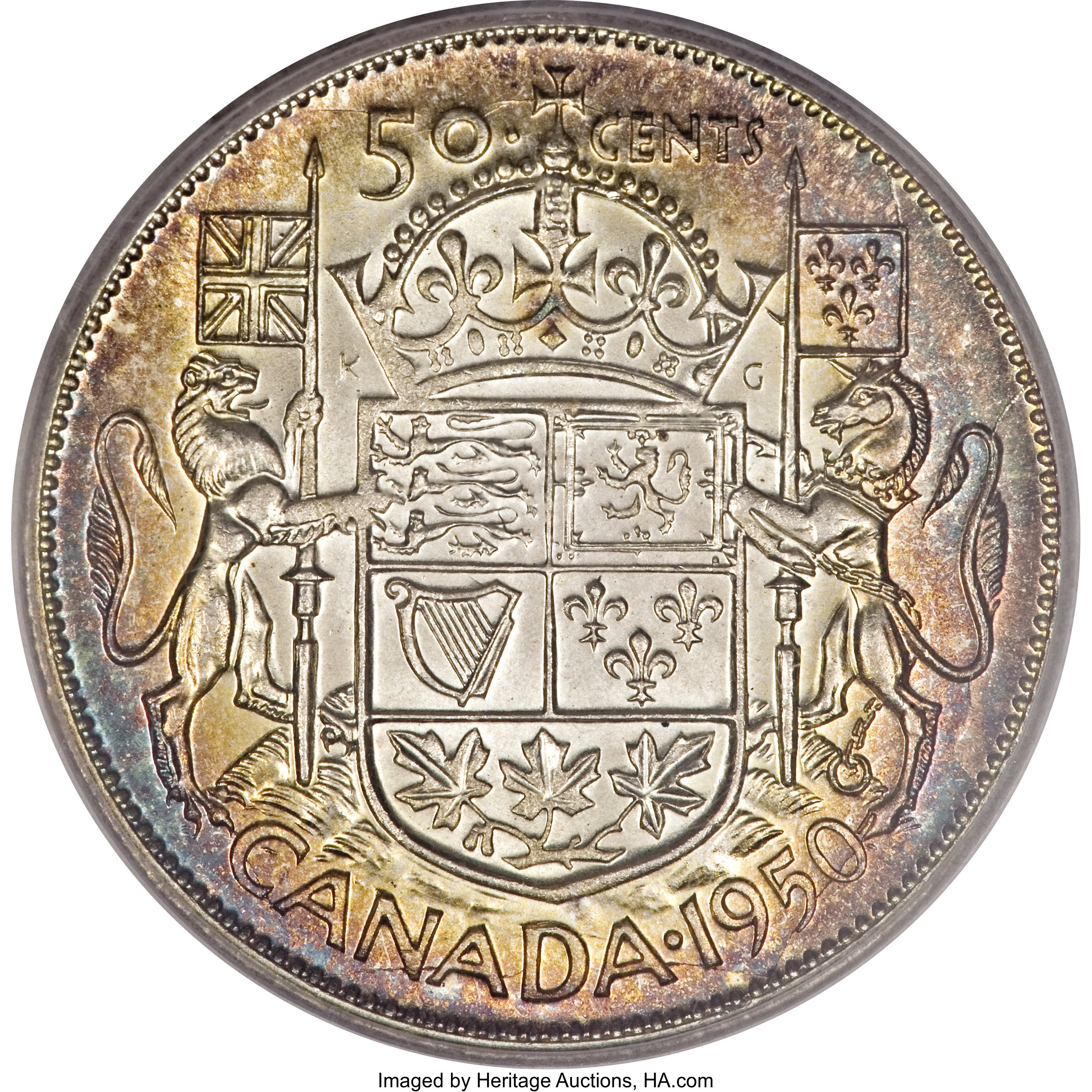 1950 50c No Design in 0 VF20 thumbnail 17