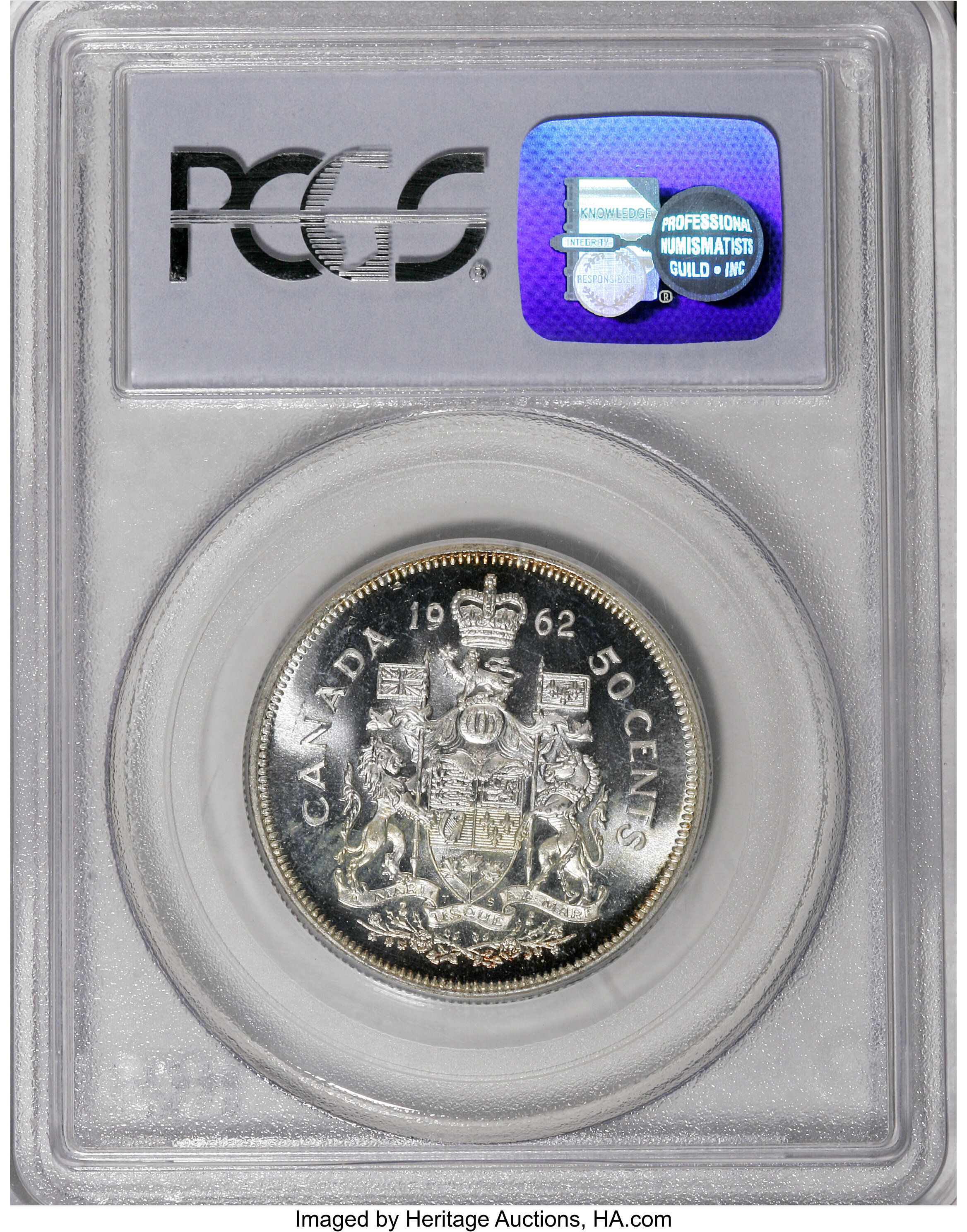 1962 50c Coat of Arms AG3 thumbnail 9