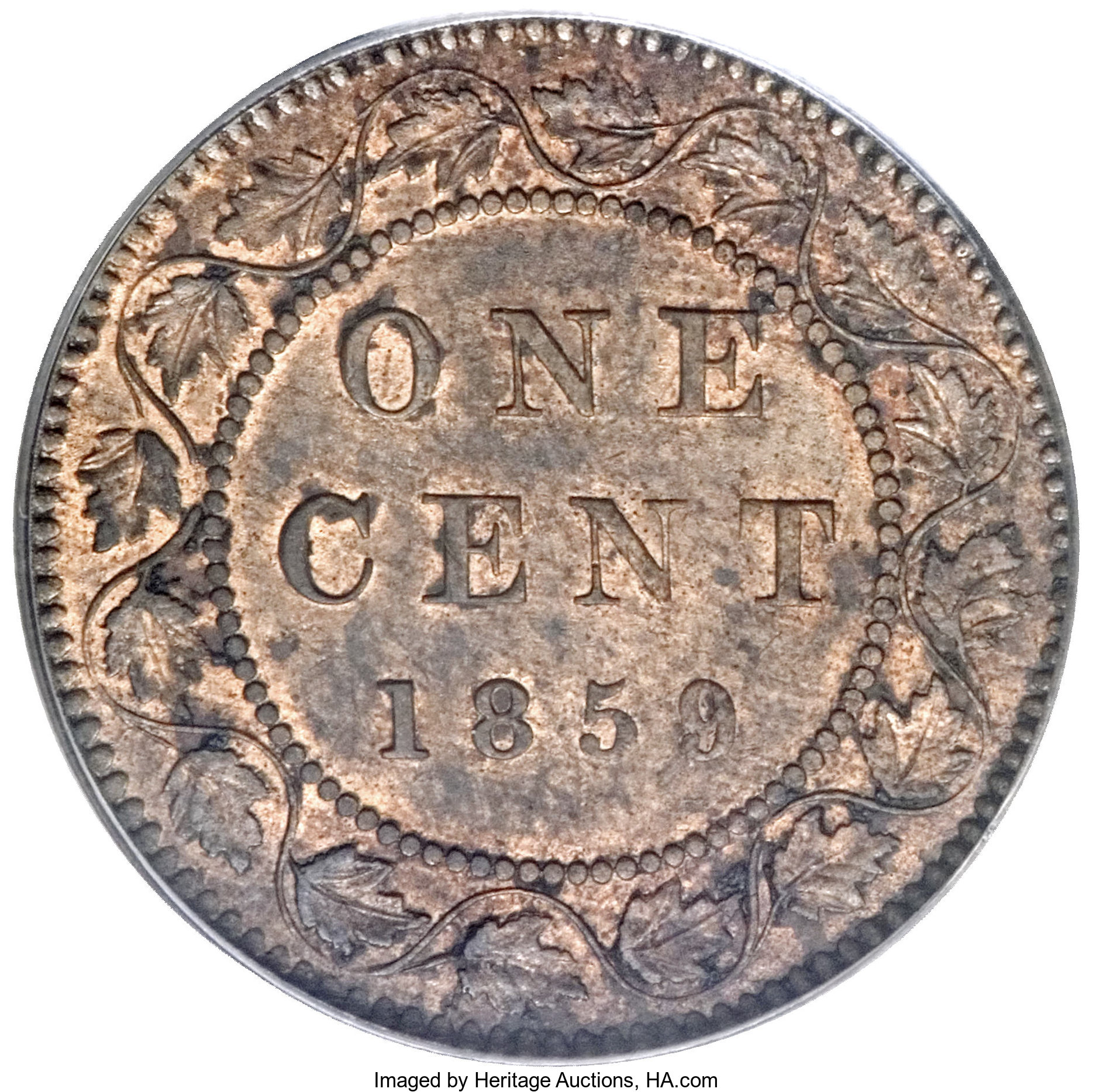 1859 1c Province of Canada, Narrow 9, DP-1 MS BN MS60 BN thumbnail 24