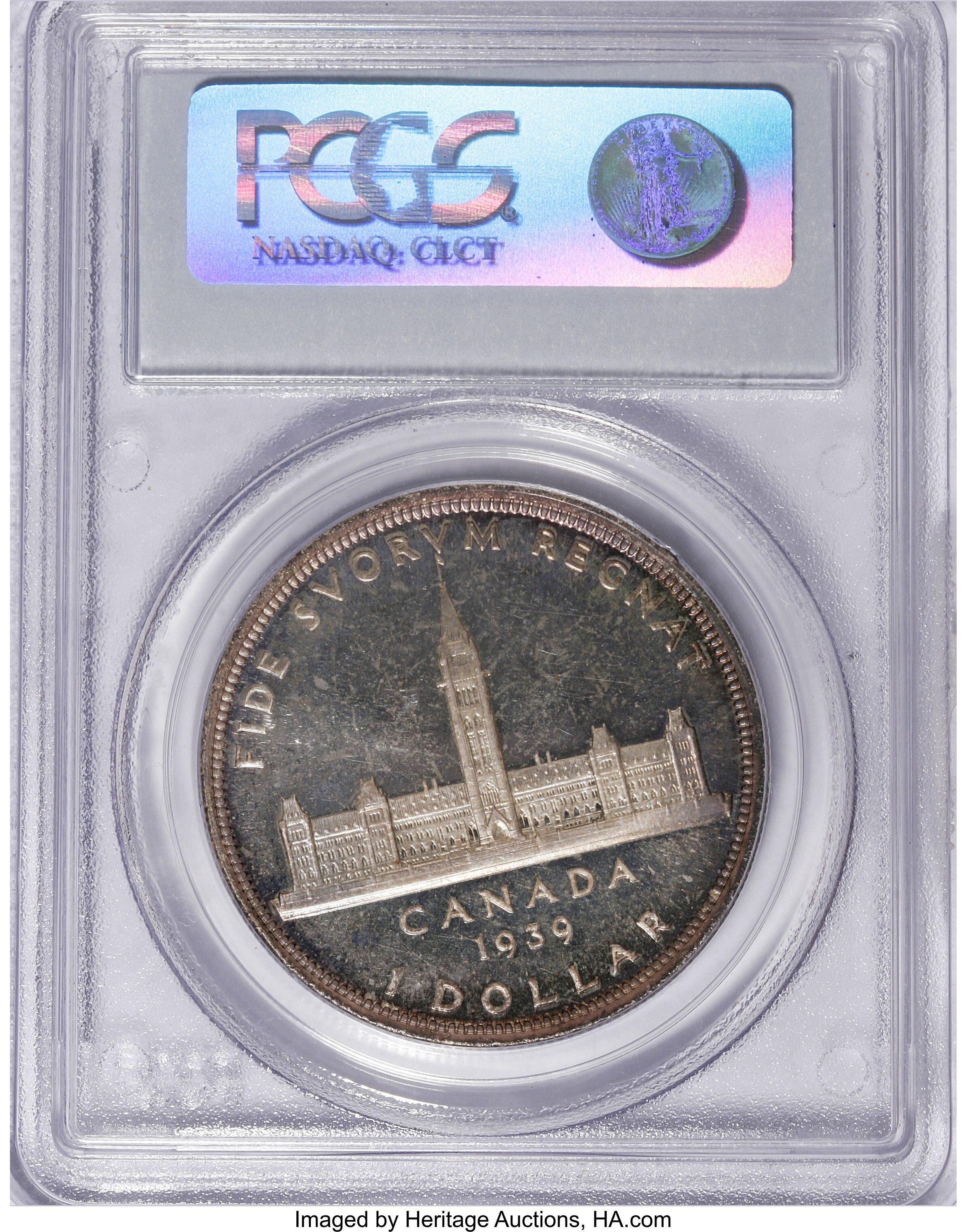 1939 S$1  Royal Visit , Mirror MS60 thumbnail 15
