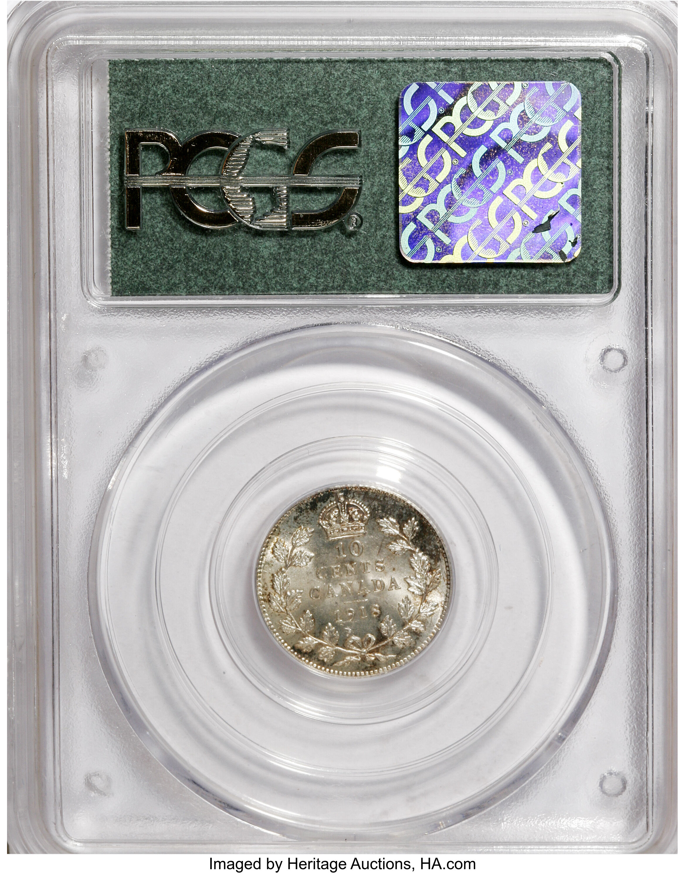 1918 10c AU53 thumbnail 4