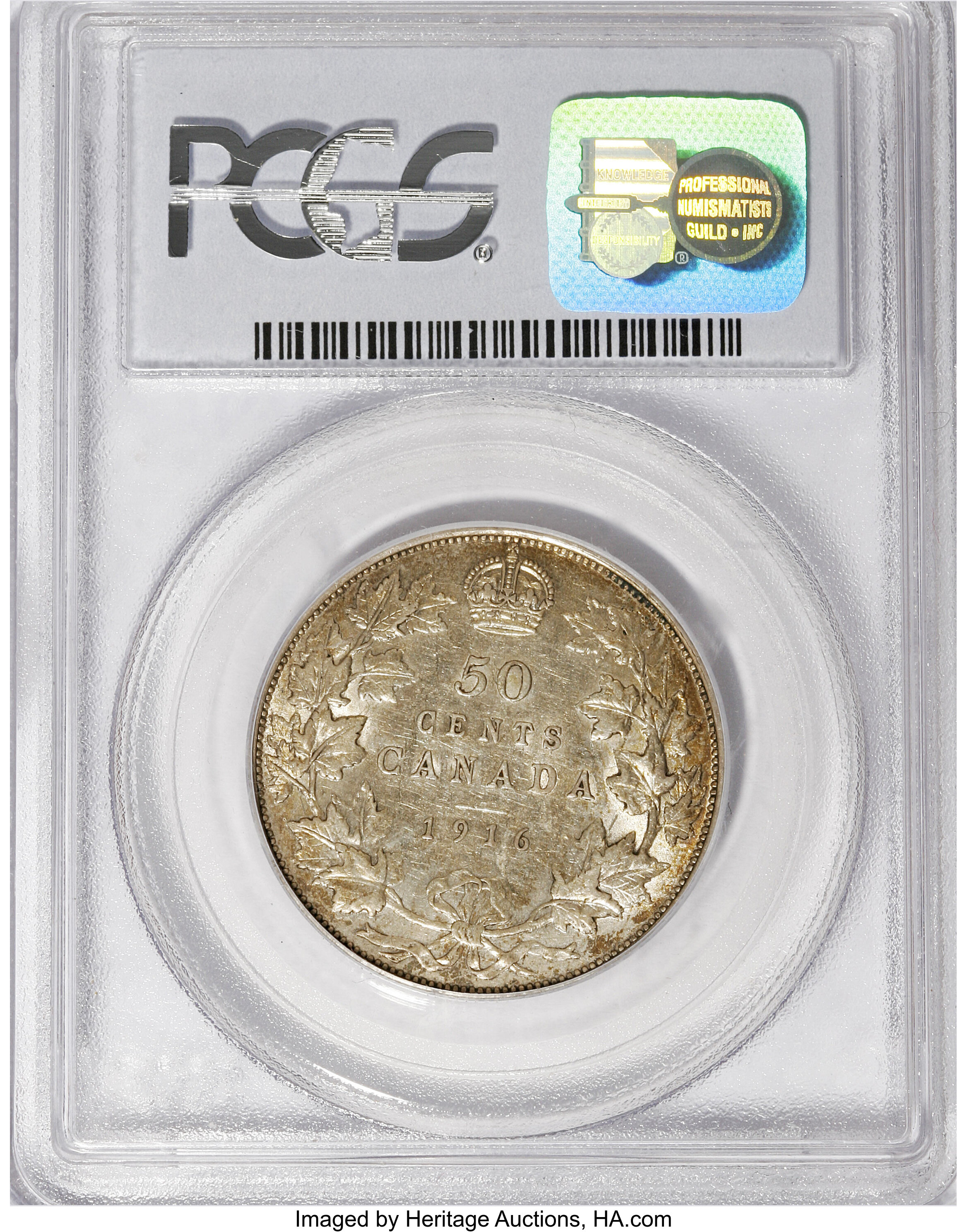 1916 50c AU50 thumbnail 10