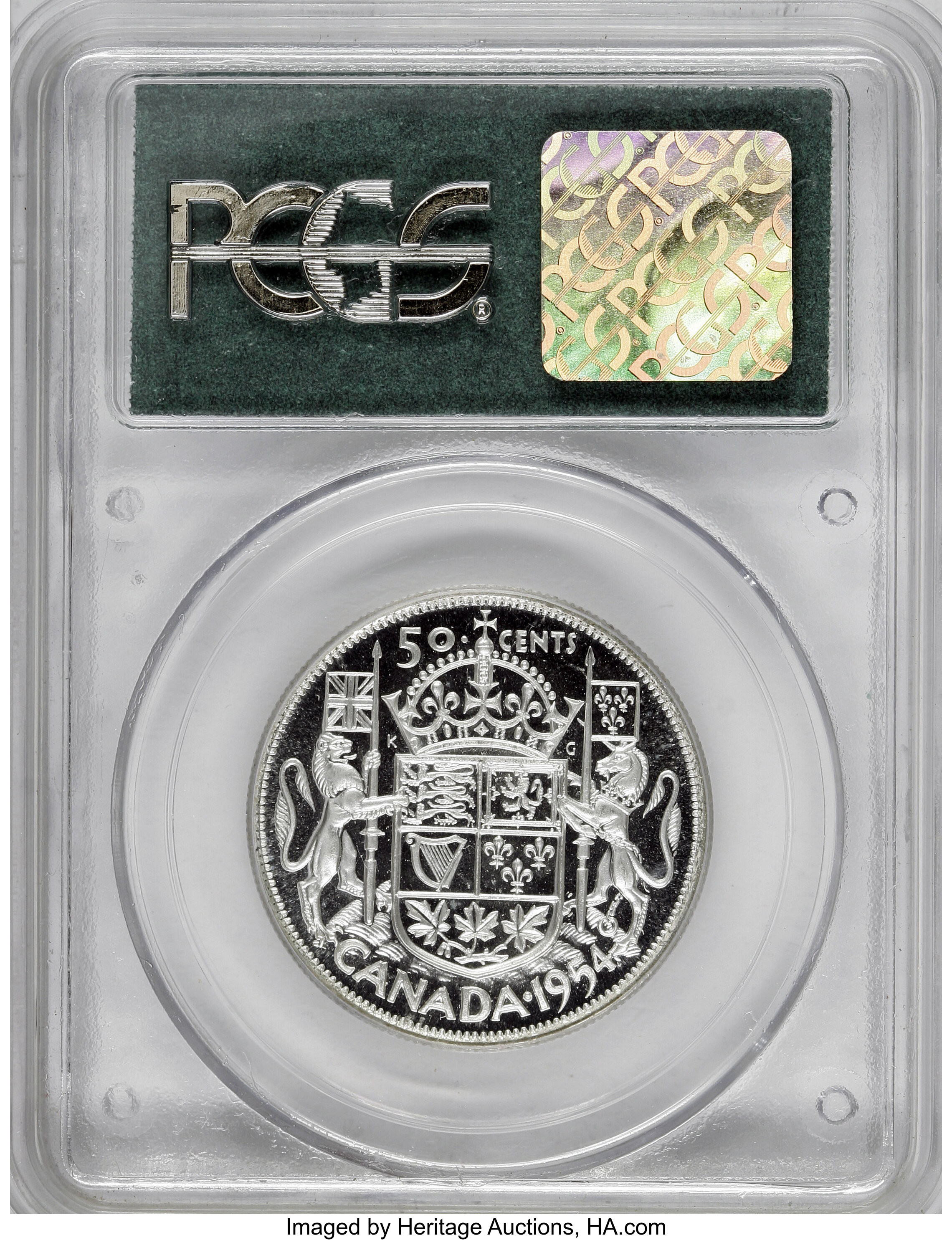 1954 50c PL MS65 thumbnail 3
