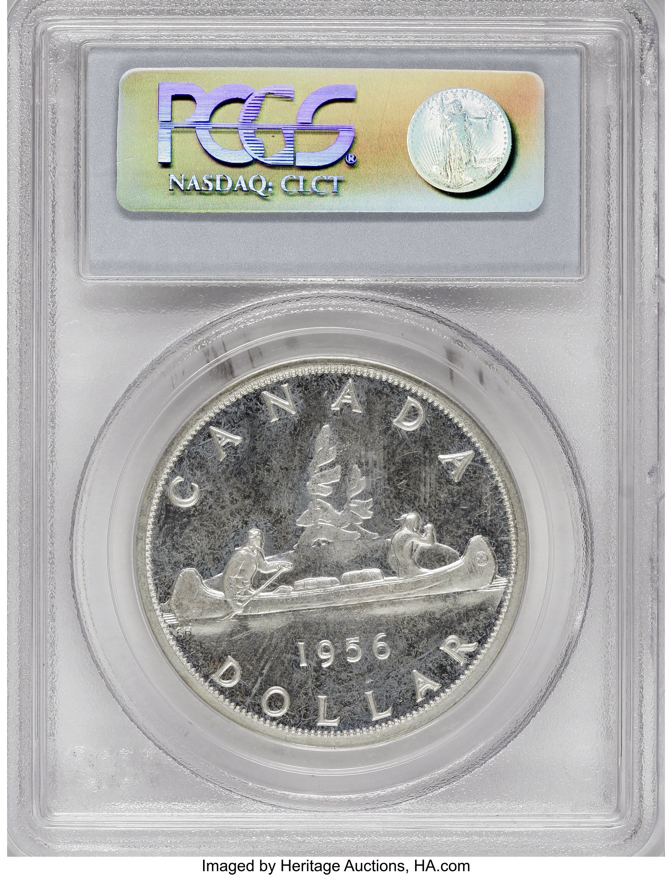 1956 S$1  PL MS66 thumbnail 10