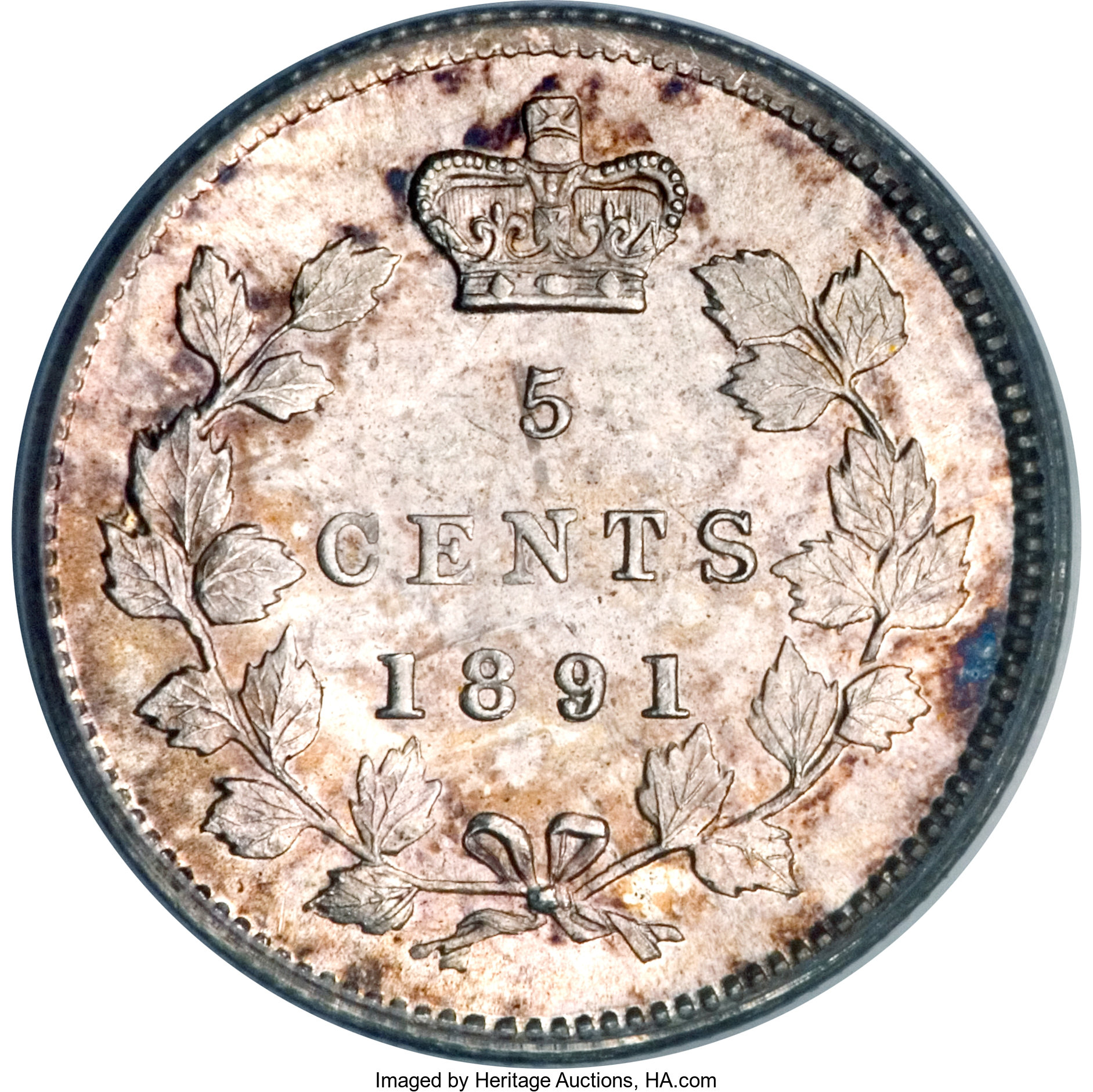 1891 5c AU55 thumbnail 14