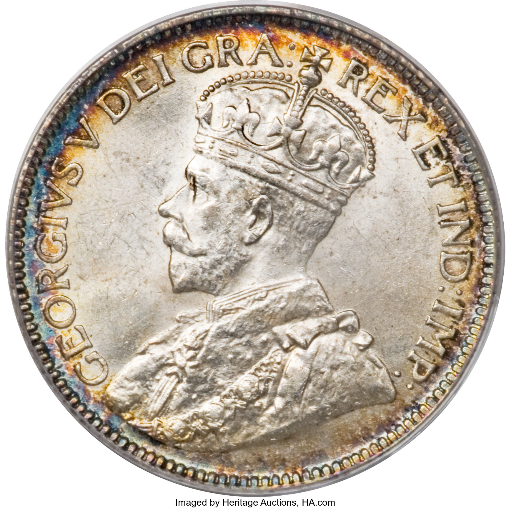 Canada: George V 25 Cents 1930,...
