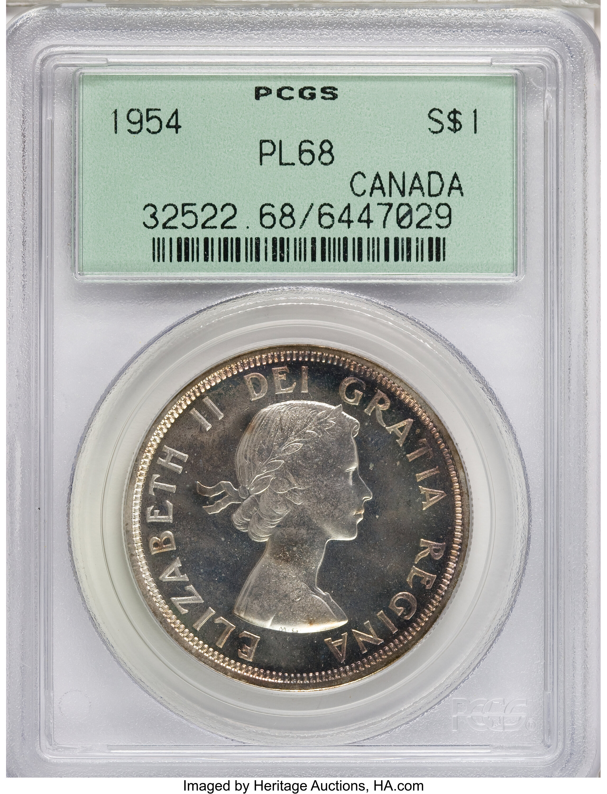 1954 S$1  PL MS68 thumbnail 22