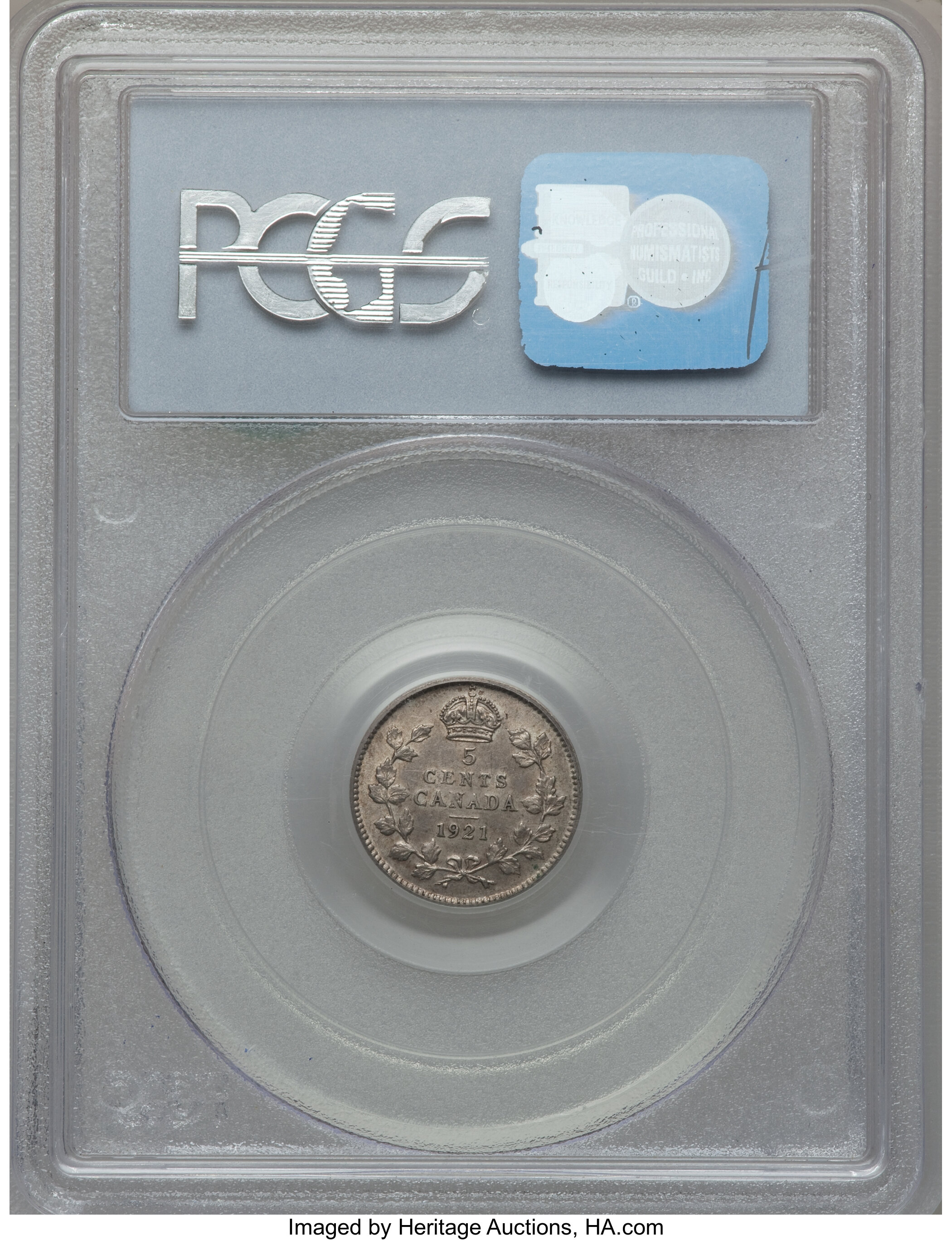 1921 5c MS64 thumbnail 11