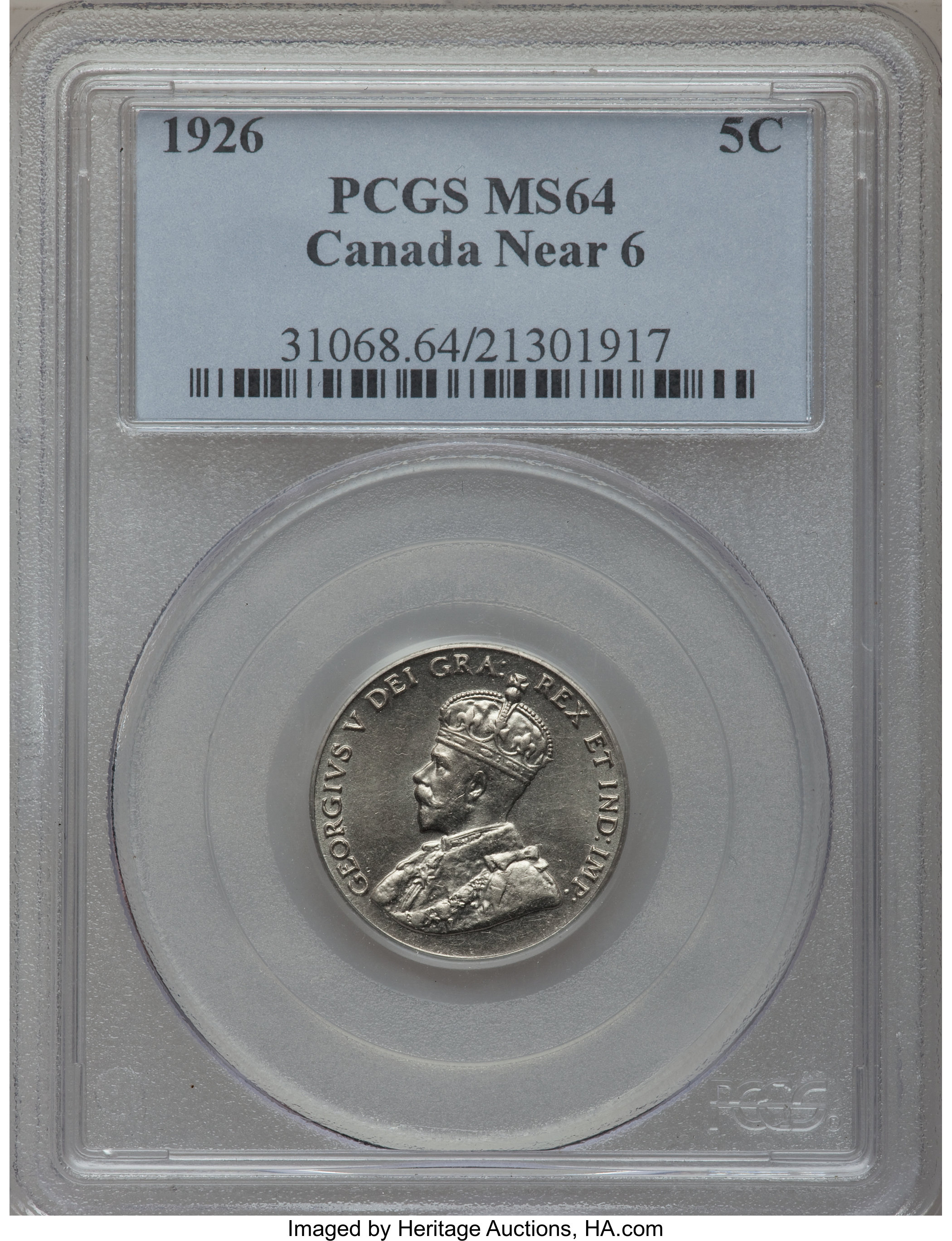 1926 5c Near 6 MS64 thumbnail 10