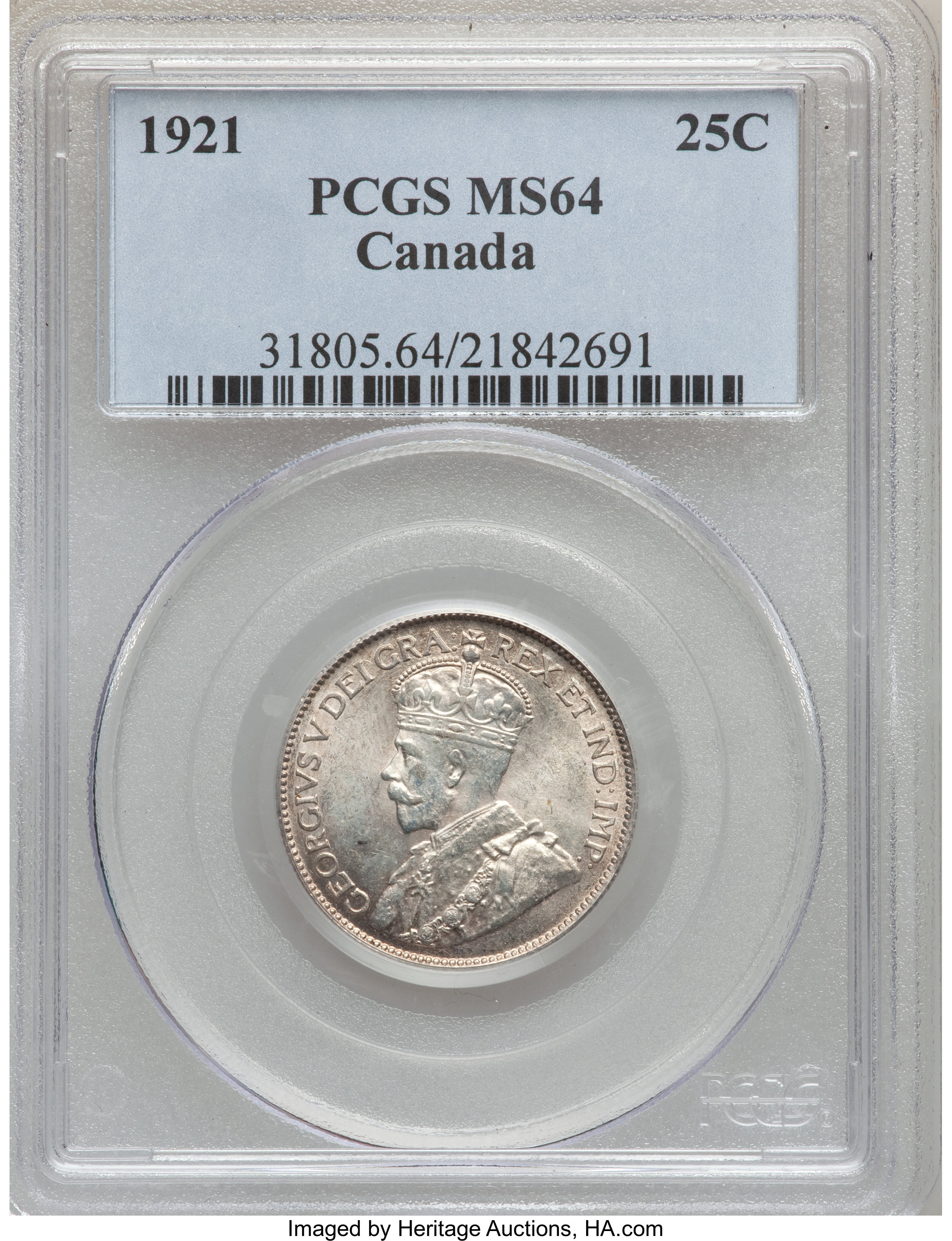 1921 25c MS63 thumbnail 10