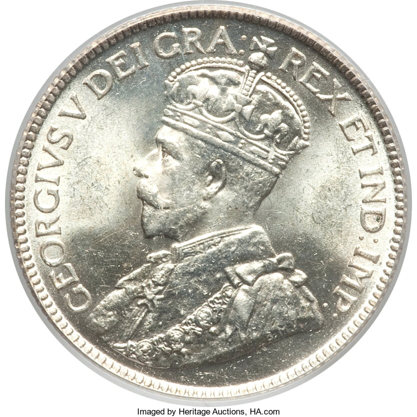 Canada: George V 25 Cents 1931,...