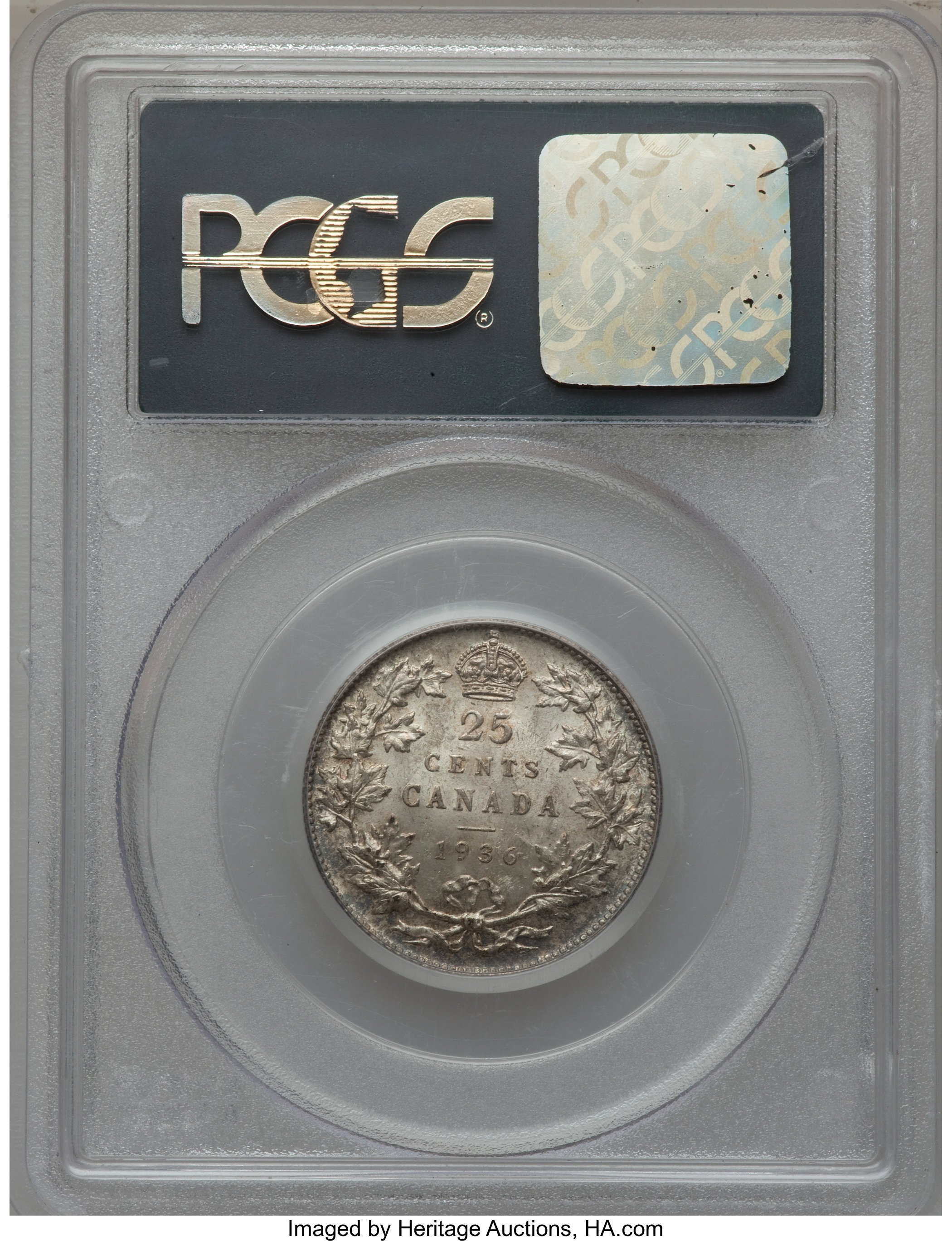 1936 25c Dot MS60 thumbnail 25