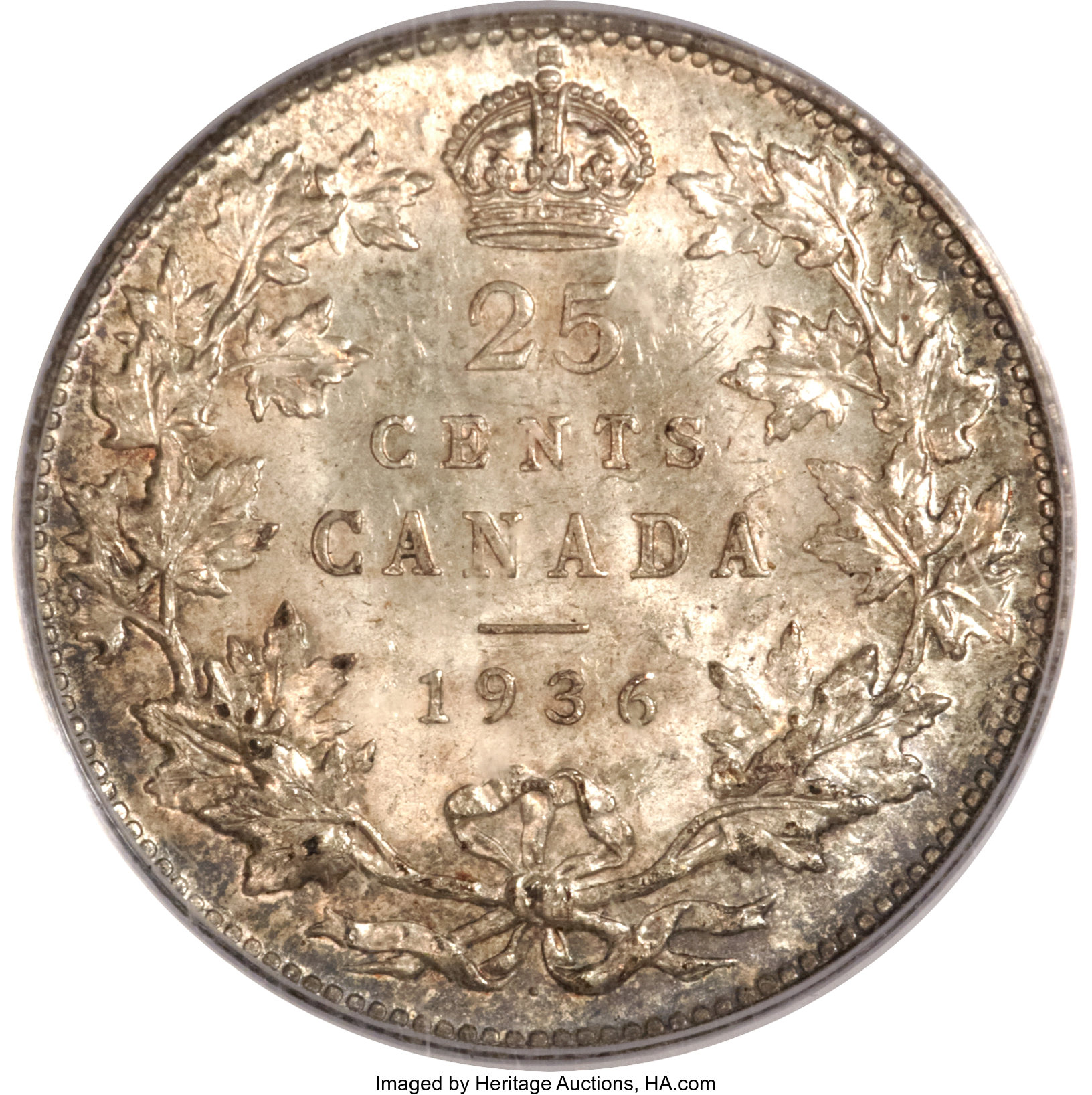 1936 25c Dot MS60 thumbnail 26