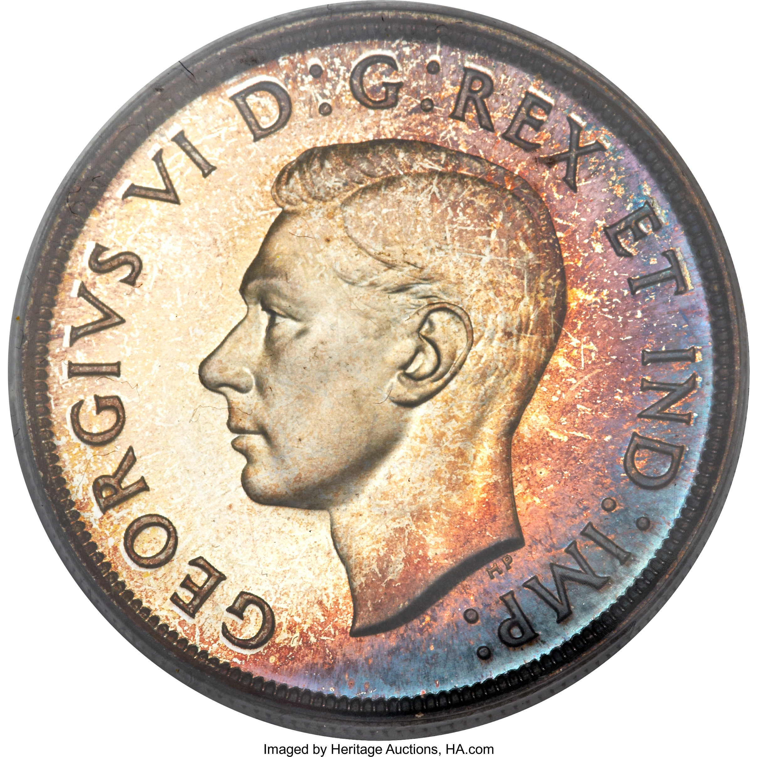 Canada: George VI Matte Specimen Dollar 1939,...