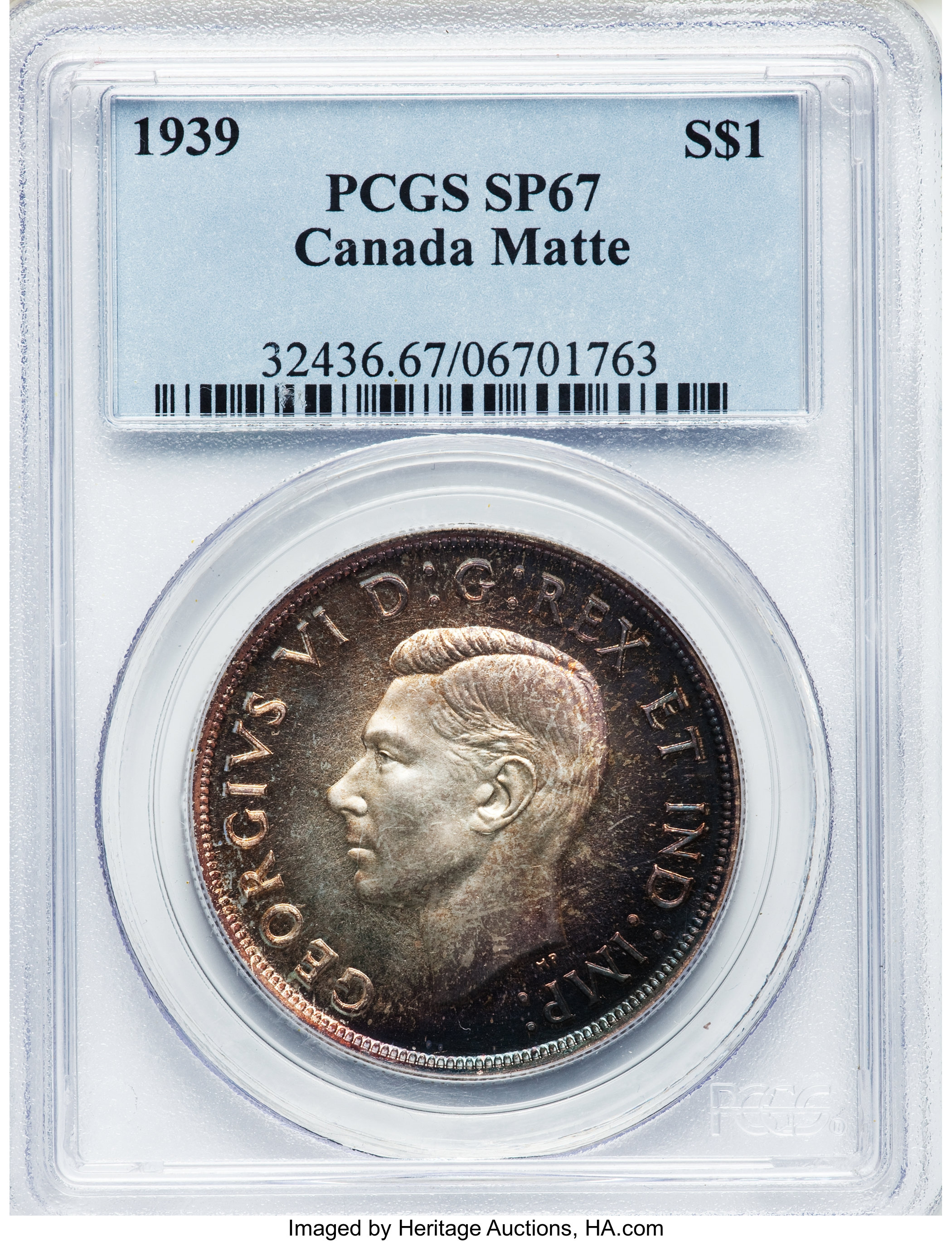 1939 S$1  Royal Visit , Matt SP thumbnail 13