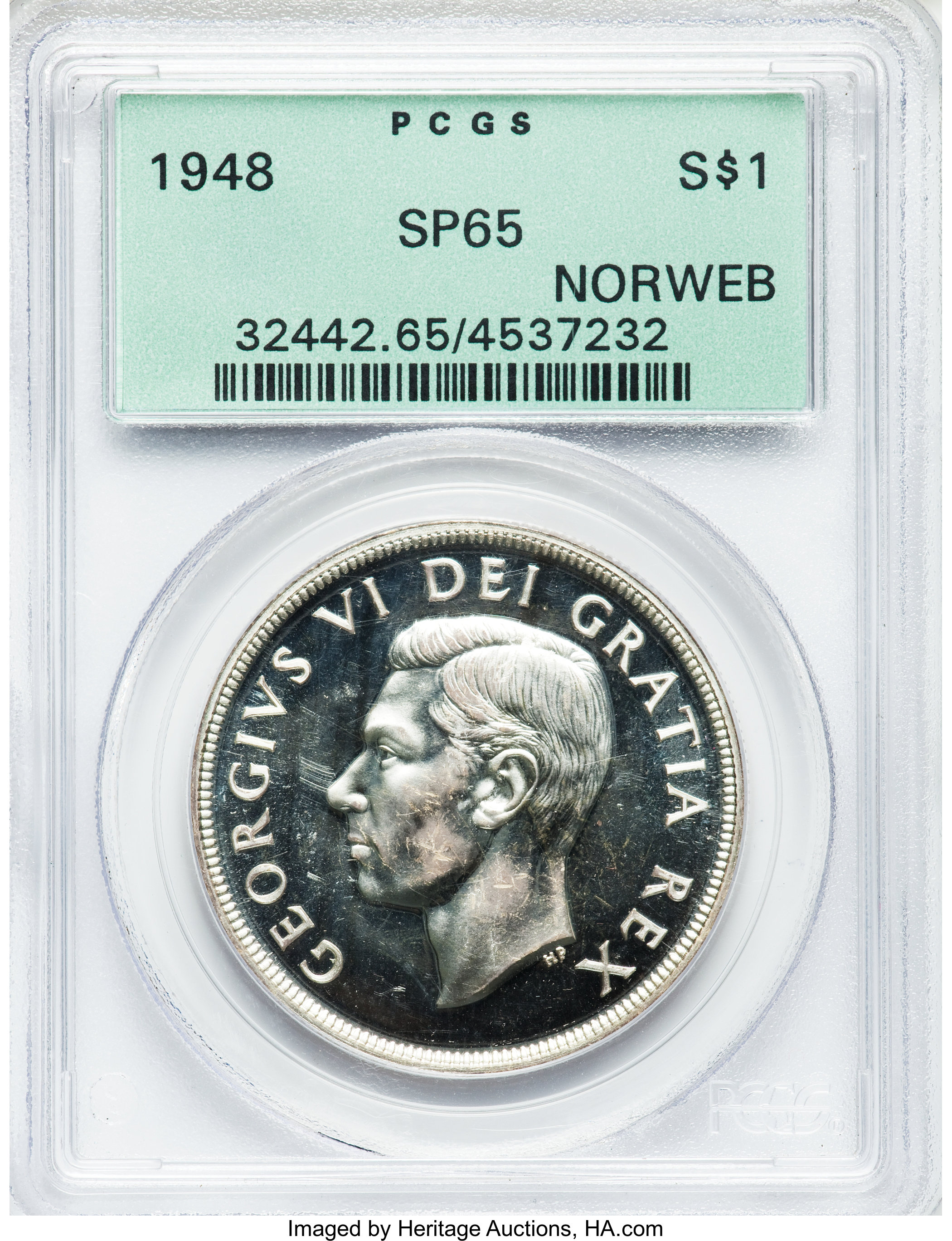 1948 S$1 MS63 thumbnail 18