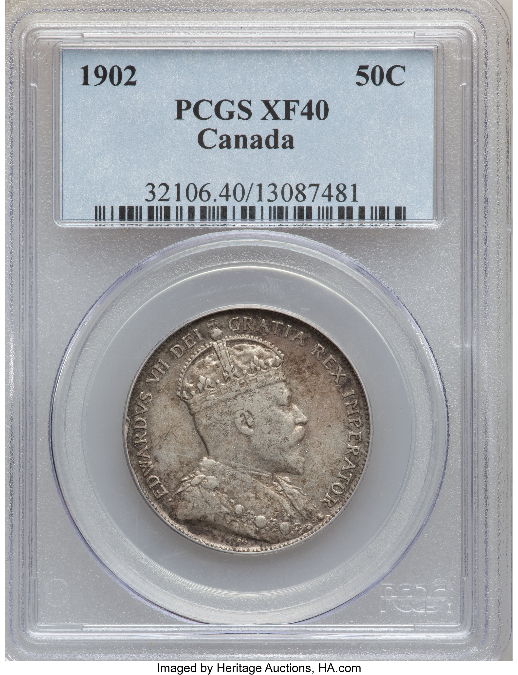 Canada: Edward VII 50 Cents 1902, ...