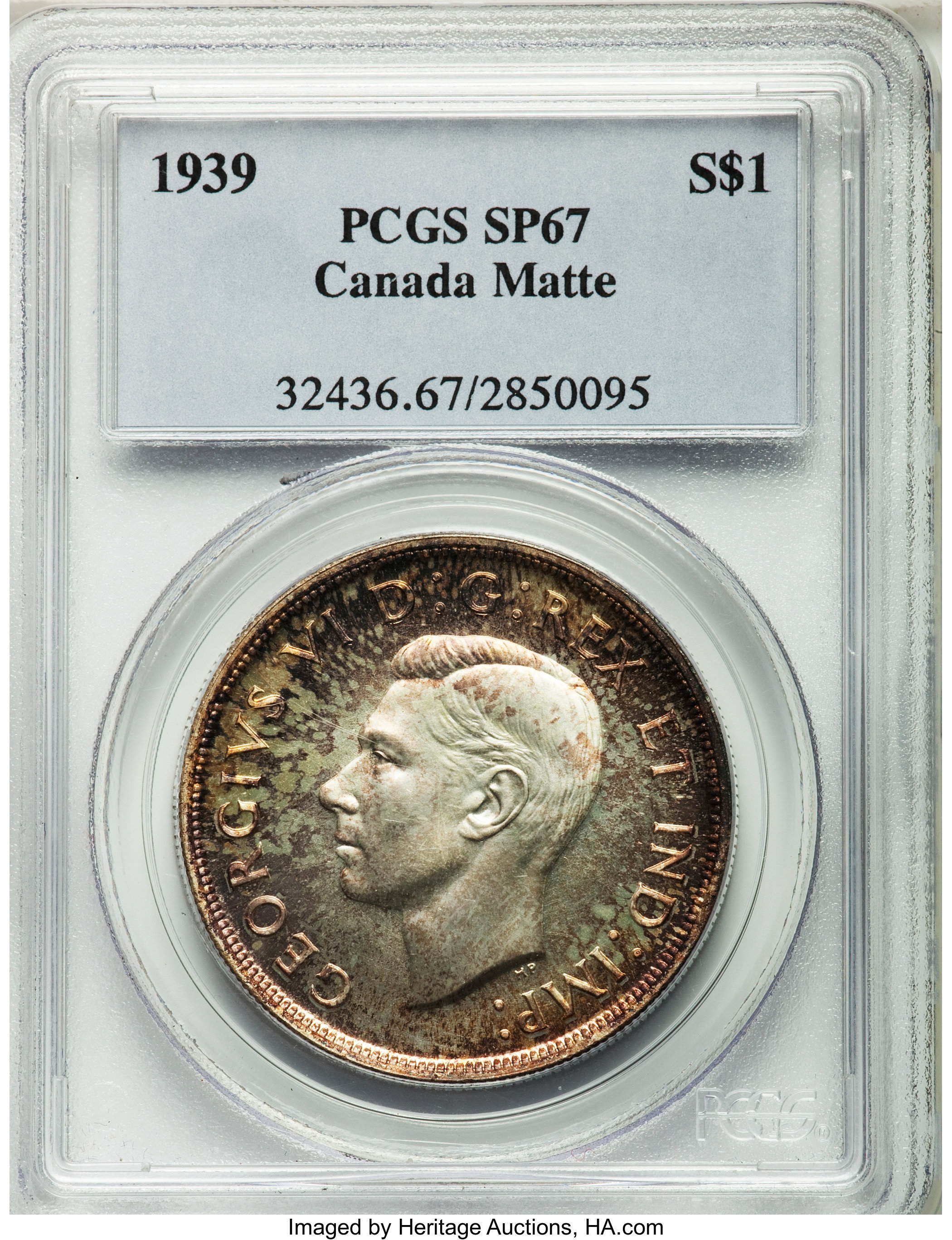 1939 S$1  Royal Visit , Matt SP thumbnail 15