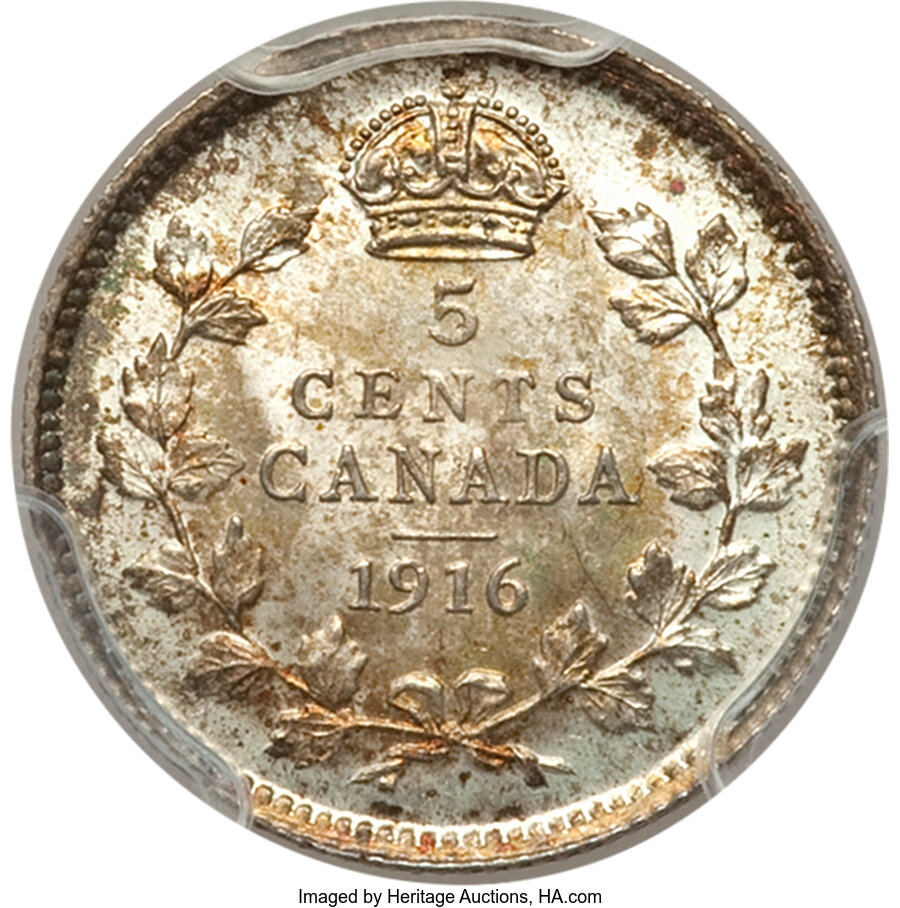 1916 5c MS65 thumbnail 16