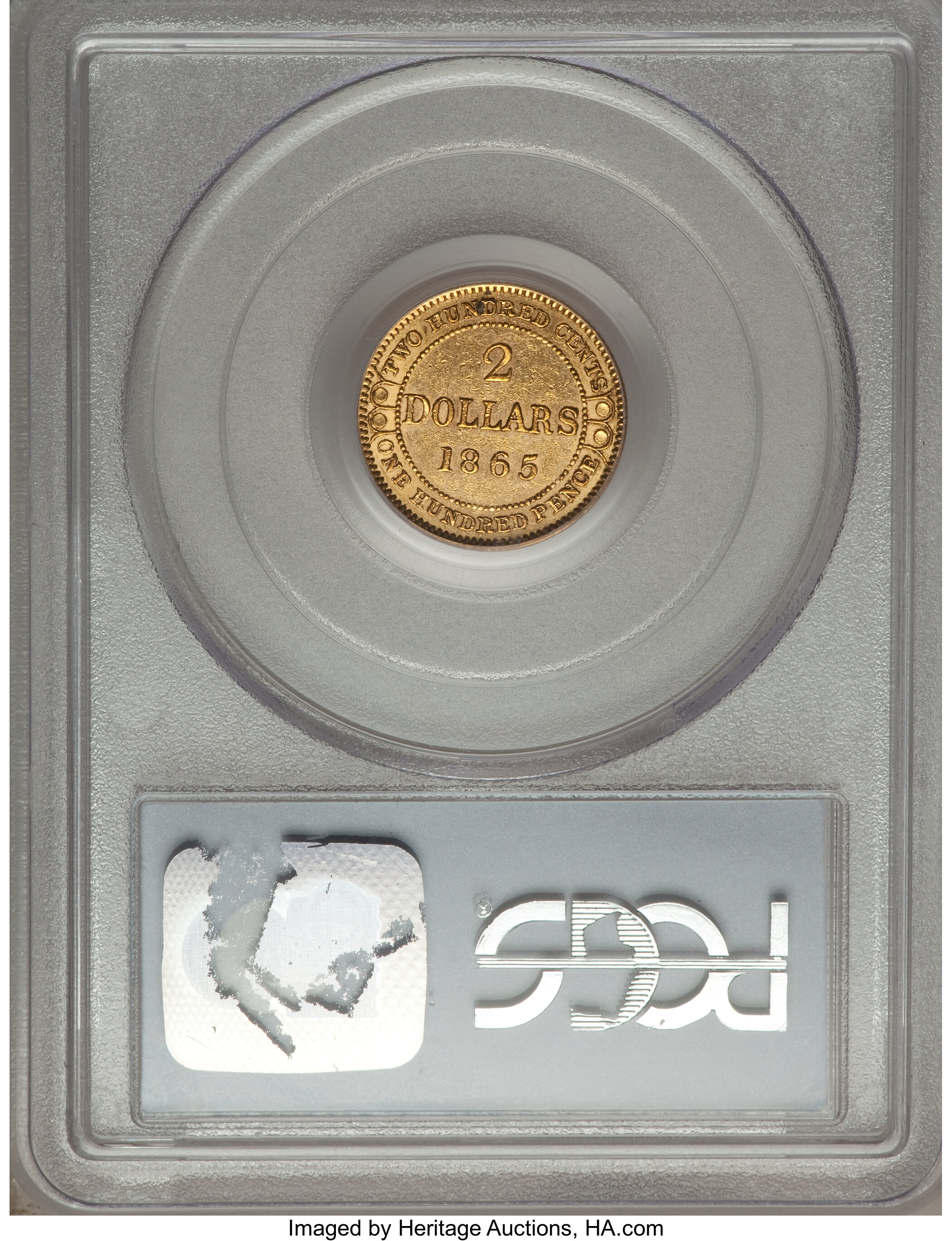 1865 $2 Newfoundland VF20 thumbnail 12