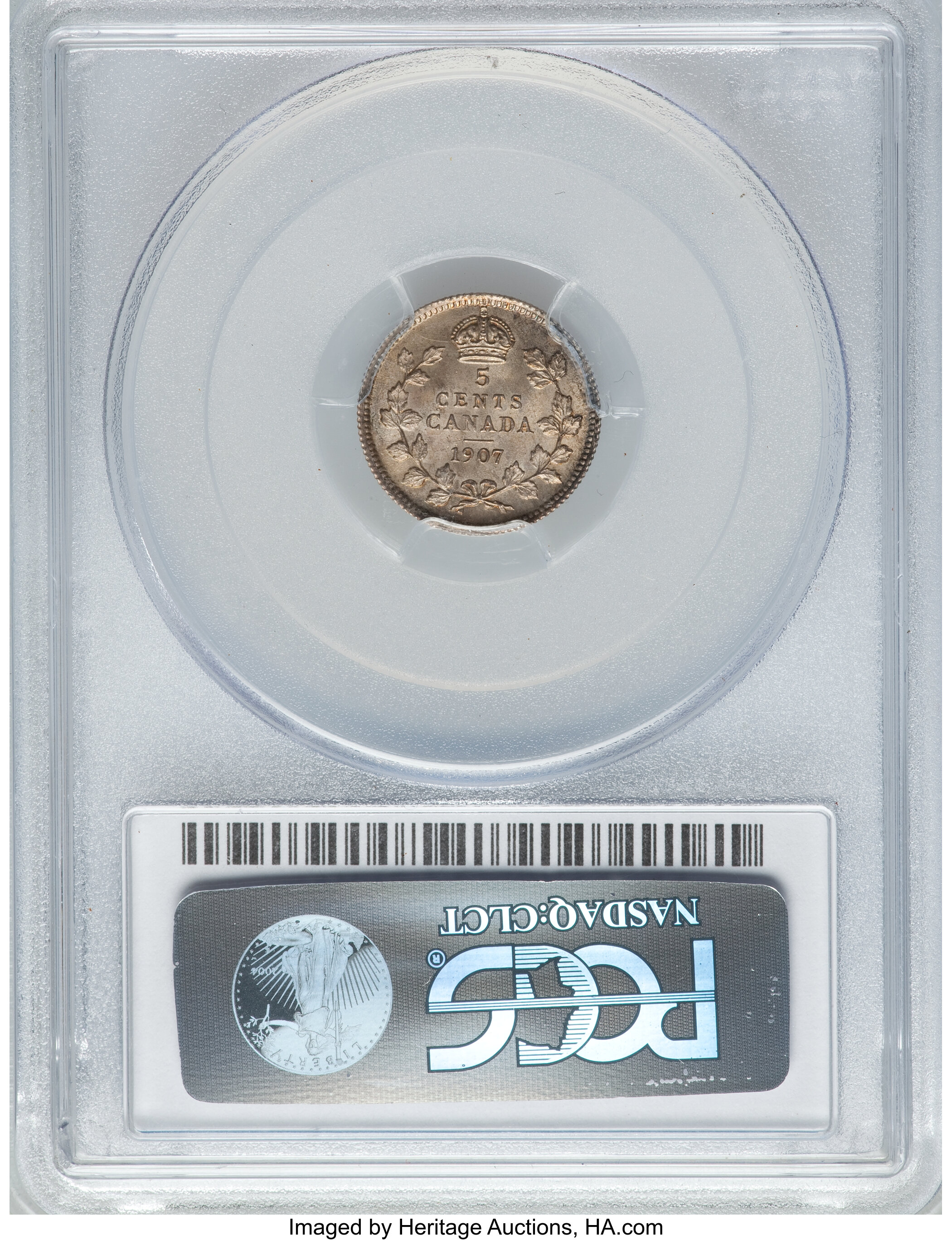 1907 5c MS65 thumbnail 7