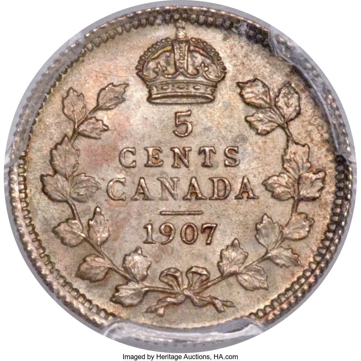 1907 5c MS65 thumbnail 8