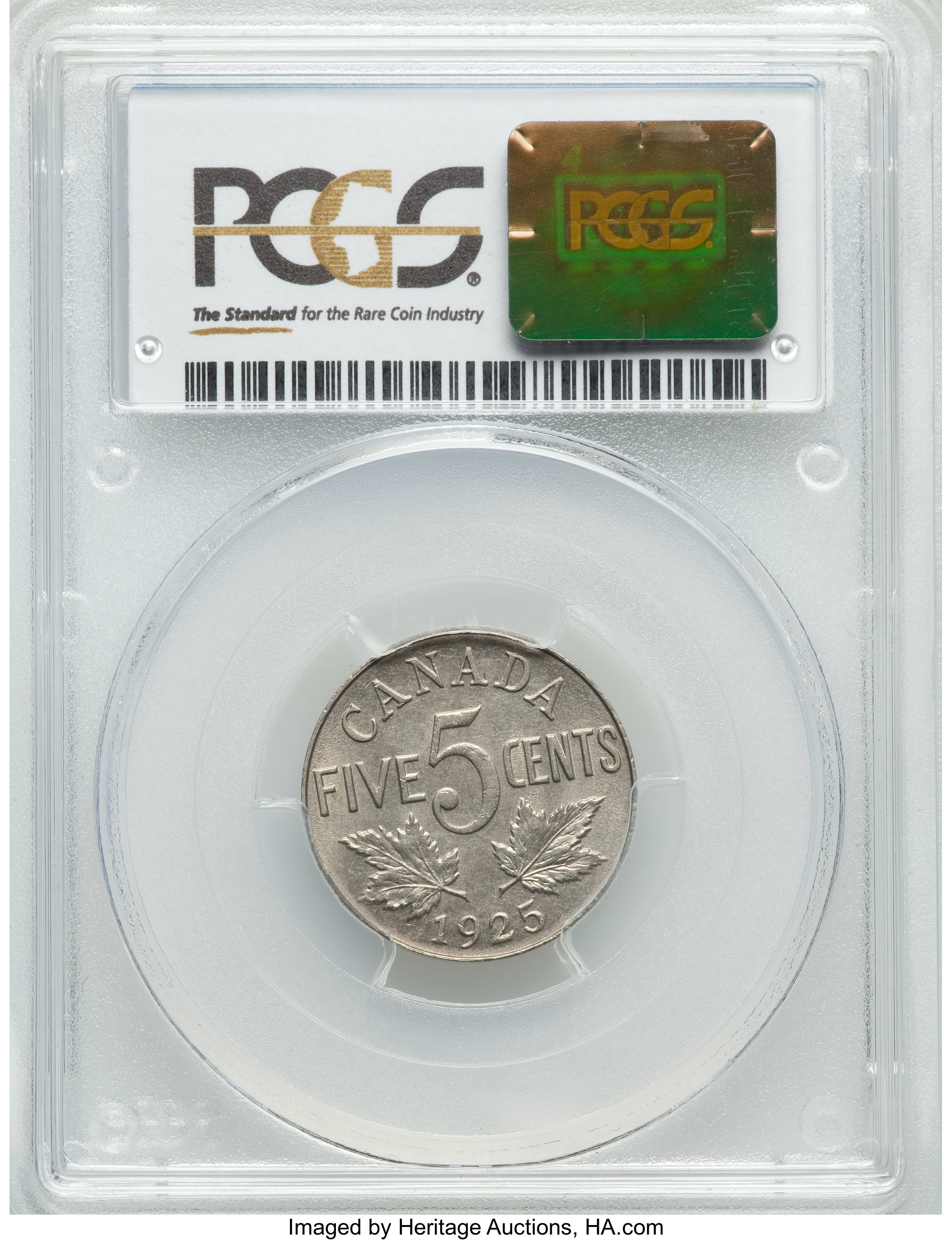 1925 5c MS62 thumbnail 7