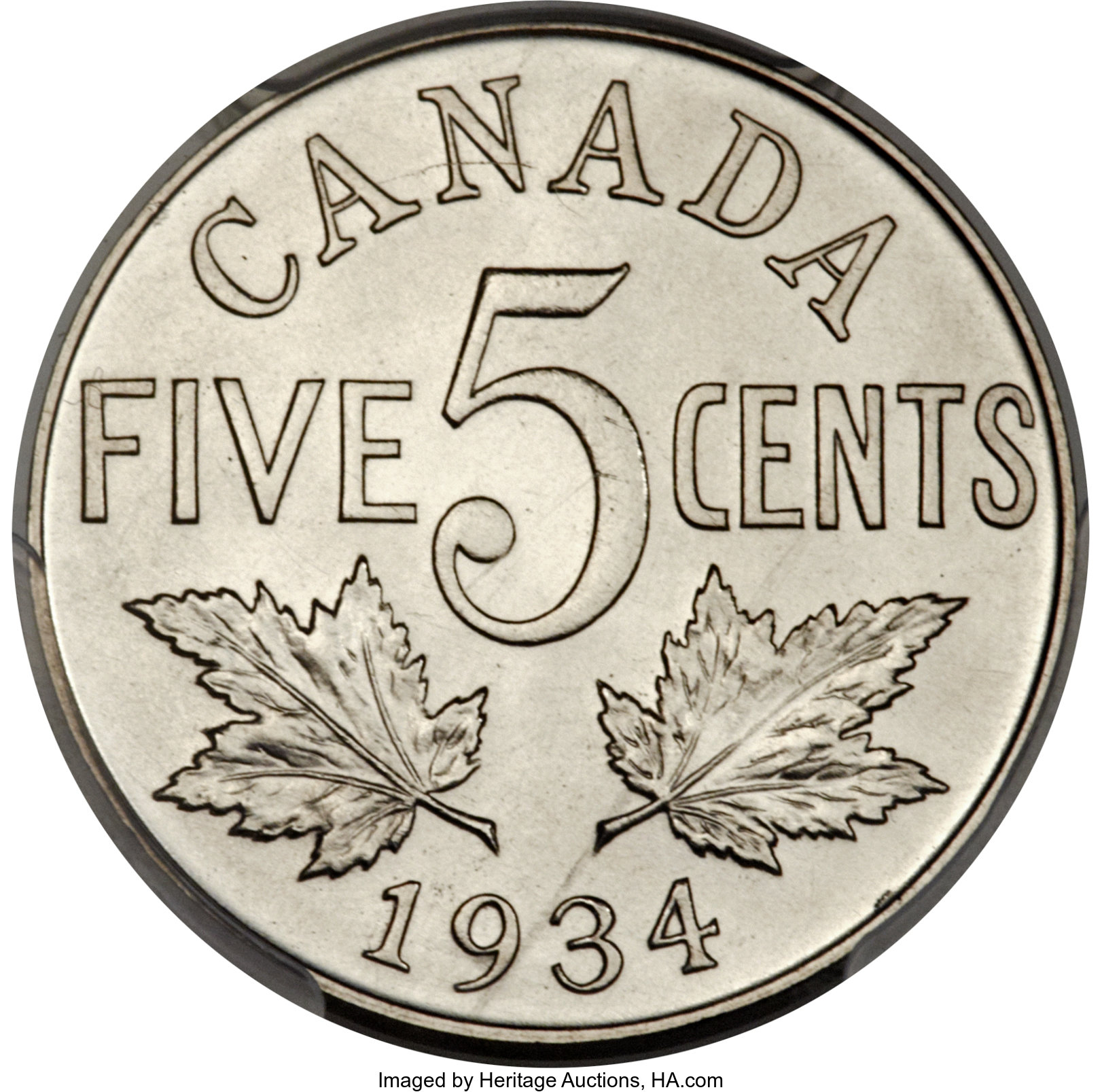 1934 5c MS63 thumbnail 8