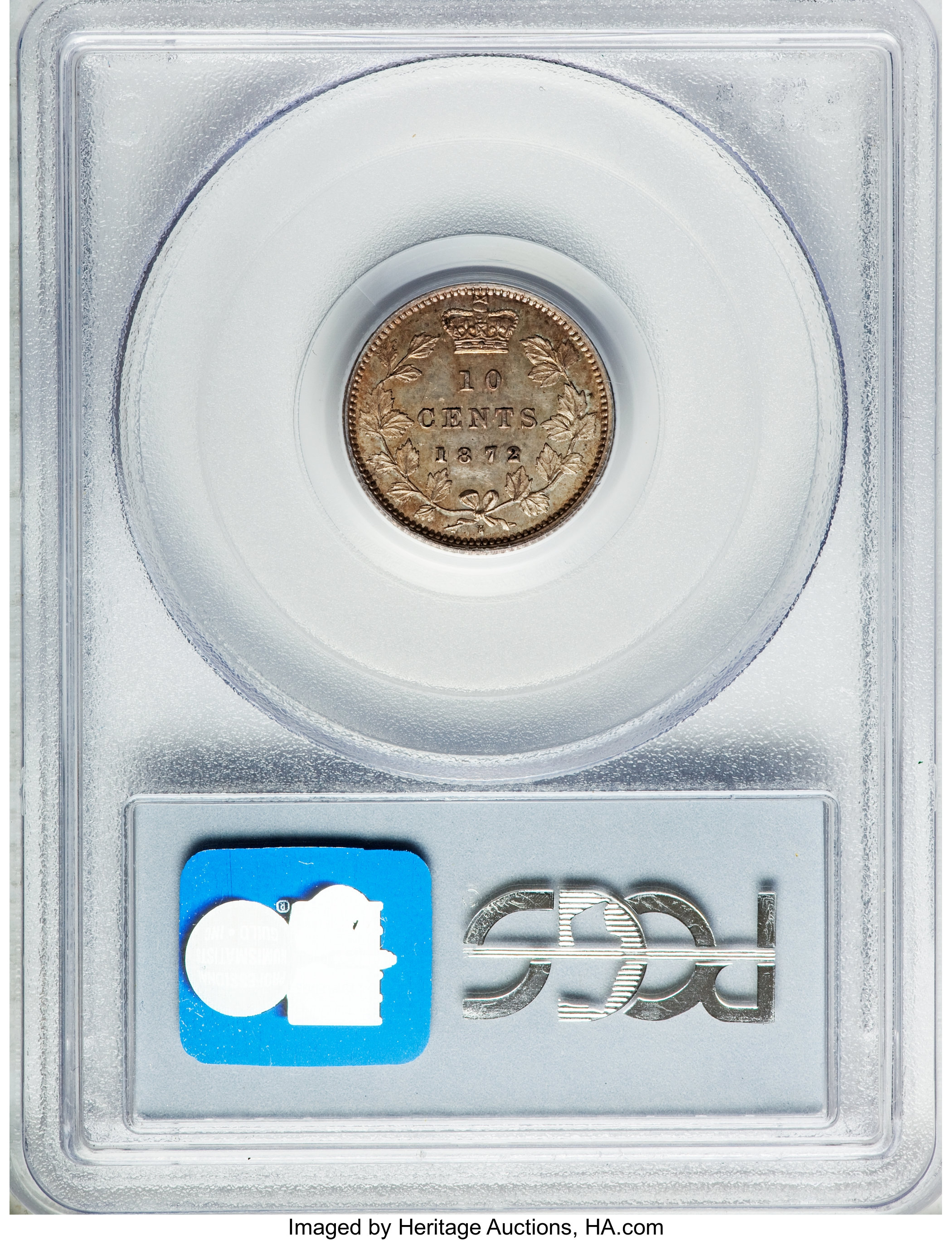 1872-H 10c MS61 thumbnail 11
