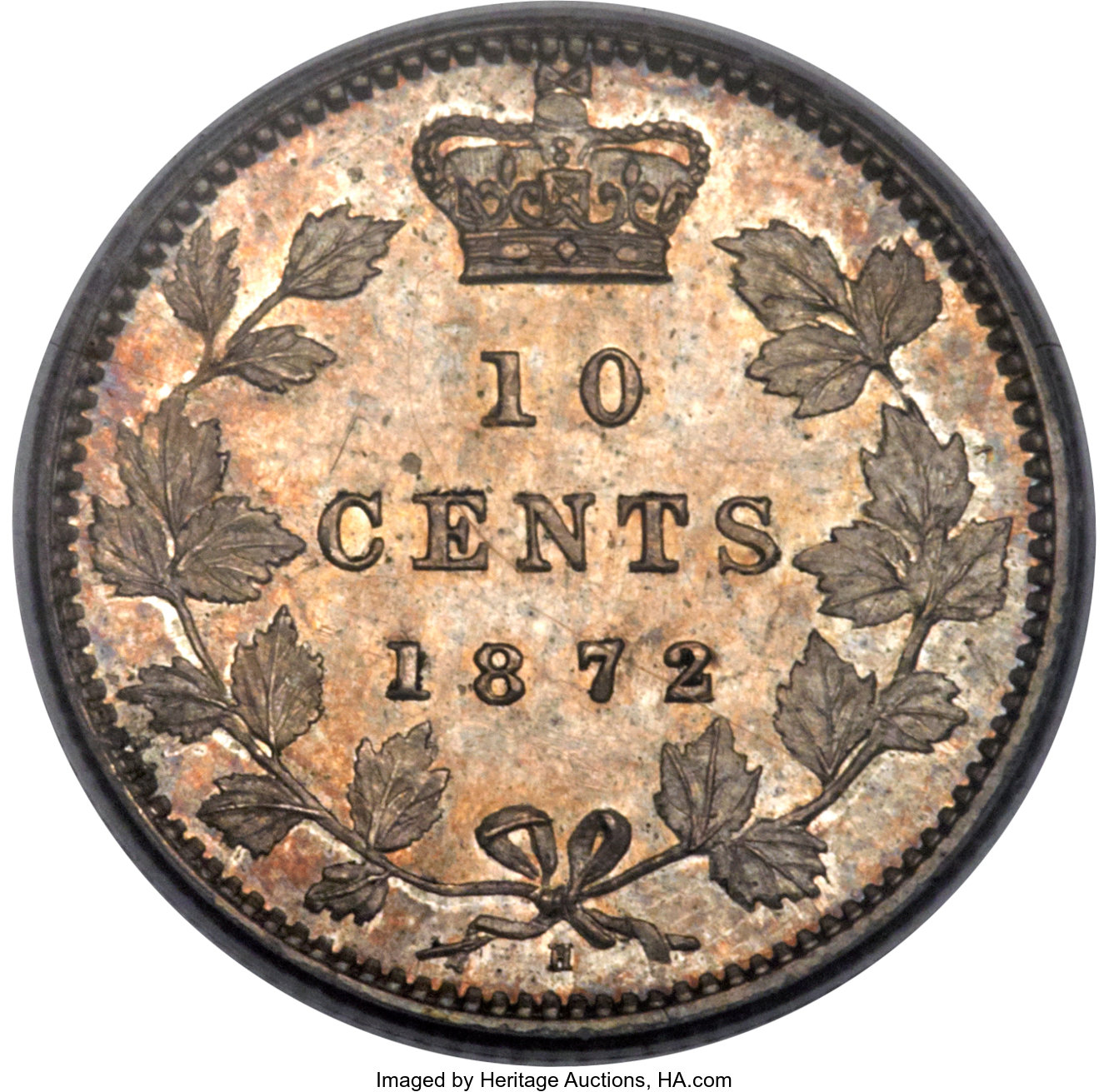 1872-H 10c MS61 thumbnail 12