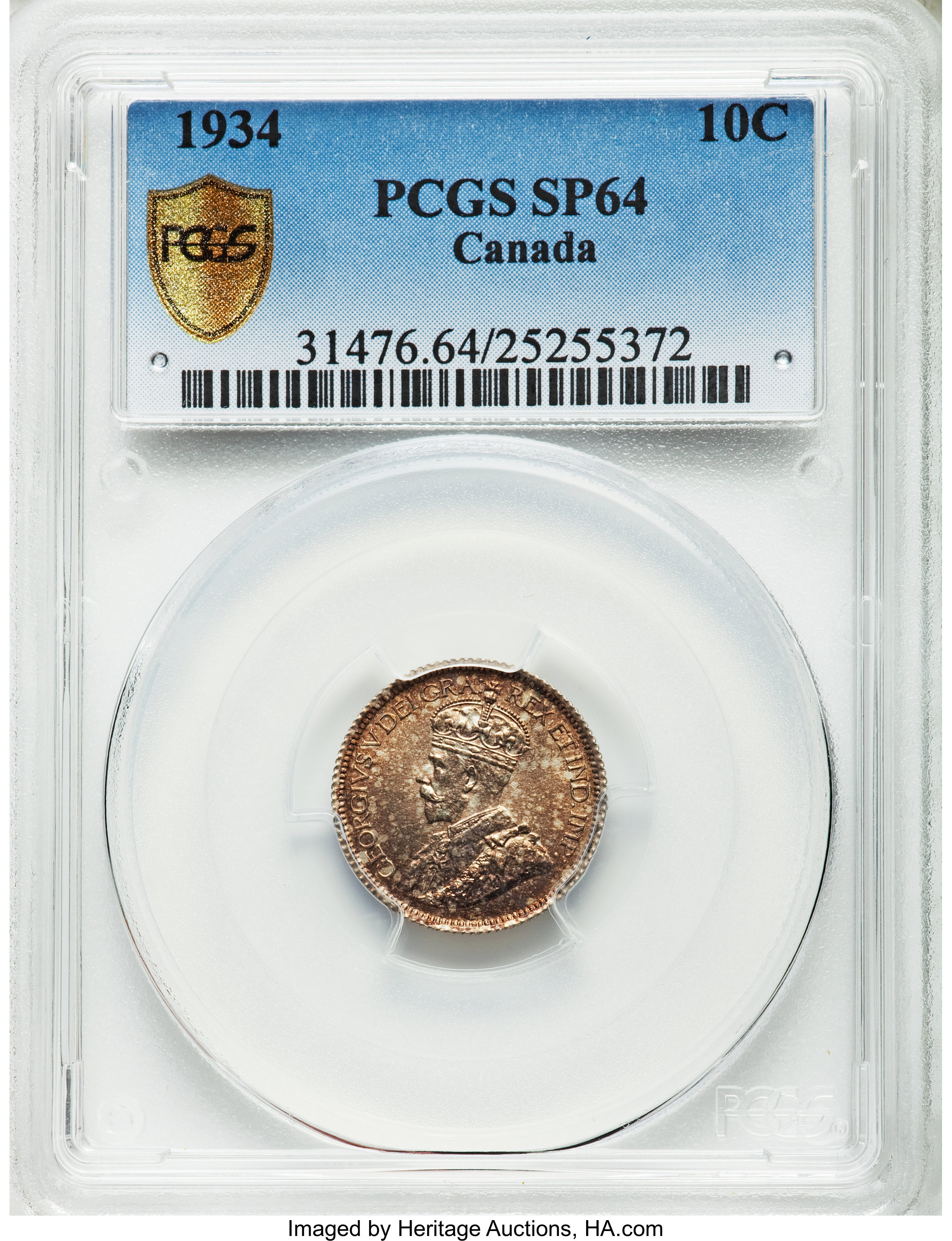 1934 10c MS61 thumbnail 10