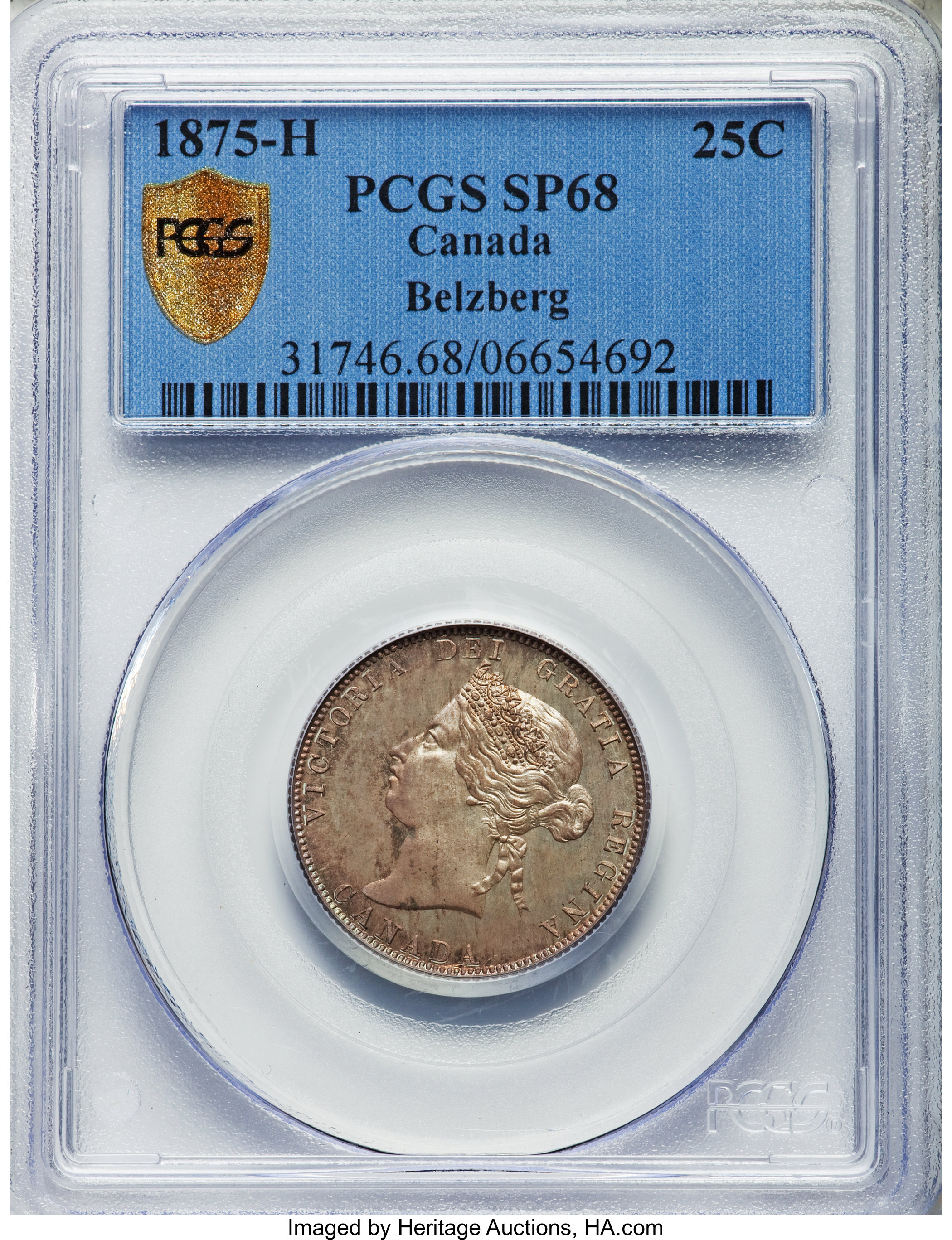 1875-H 25c MS61 thumbnail 6