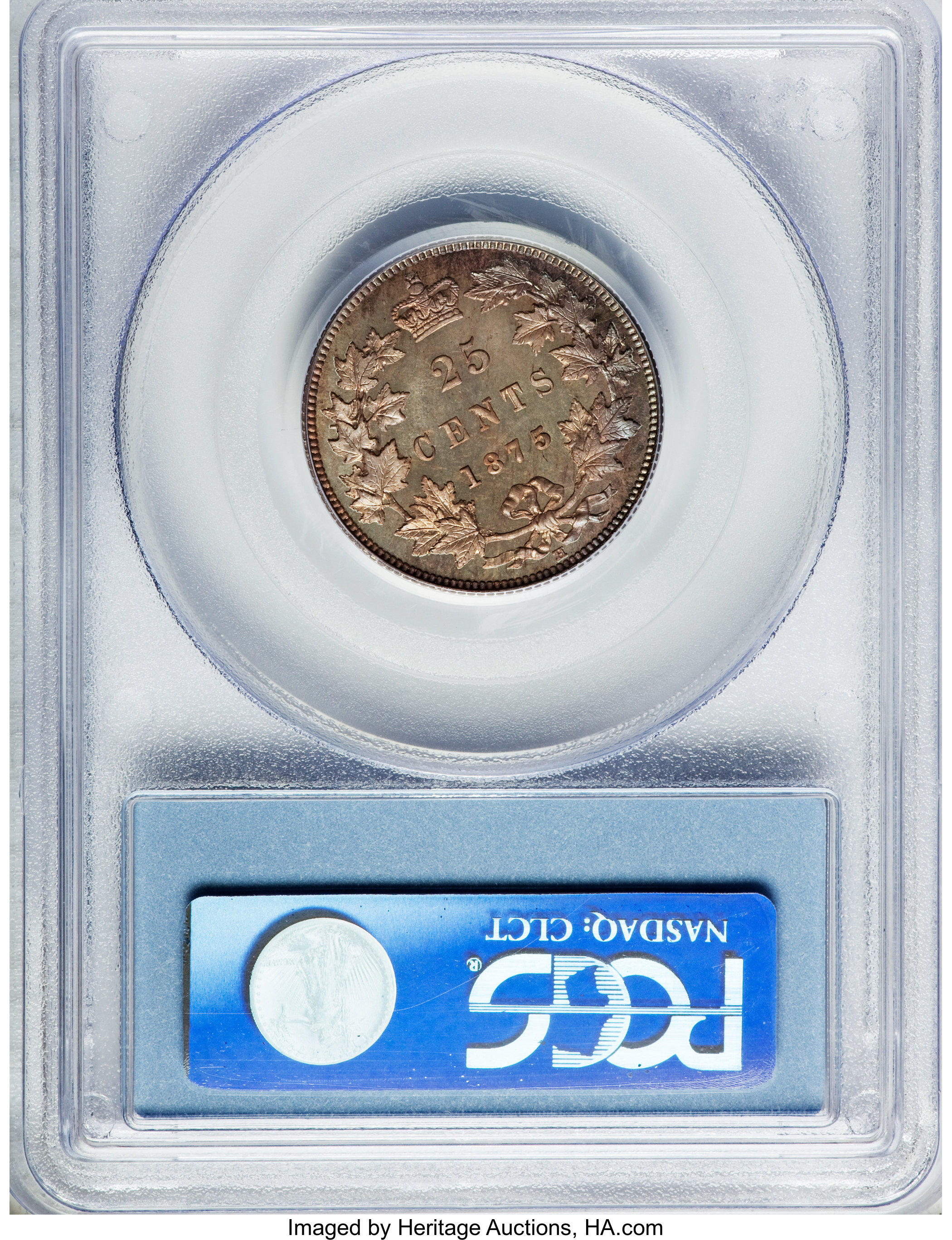 1875-H 25c MS61 thumbnail 7