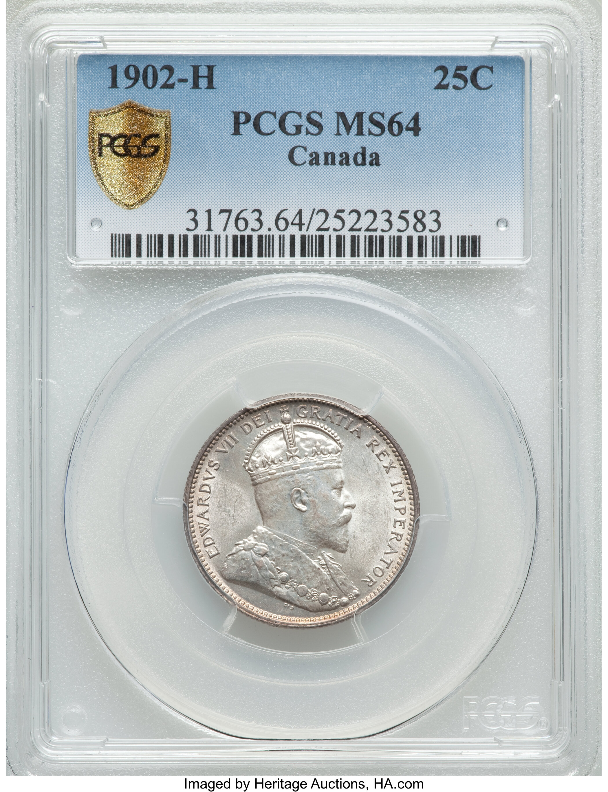 1902-H 25c MS64 thumbnail 6