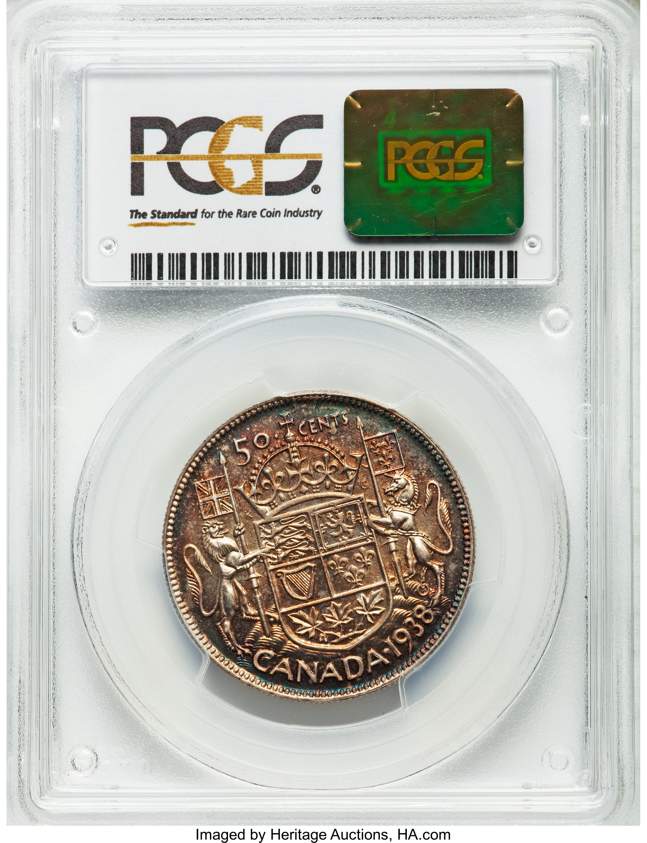 1938 50c MS64 thumbnail 7