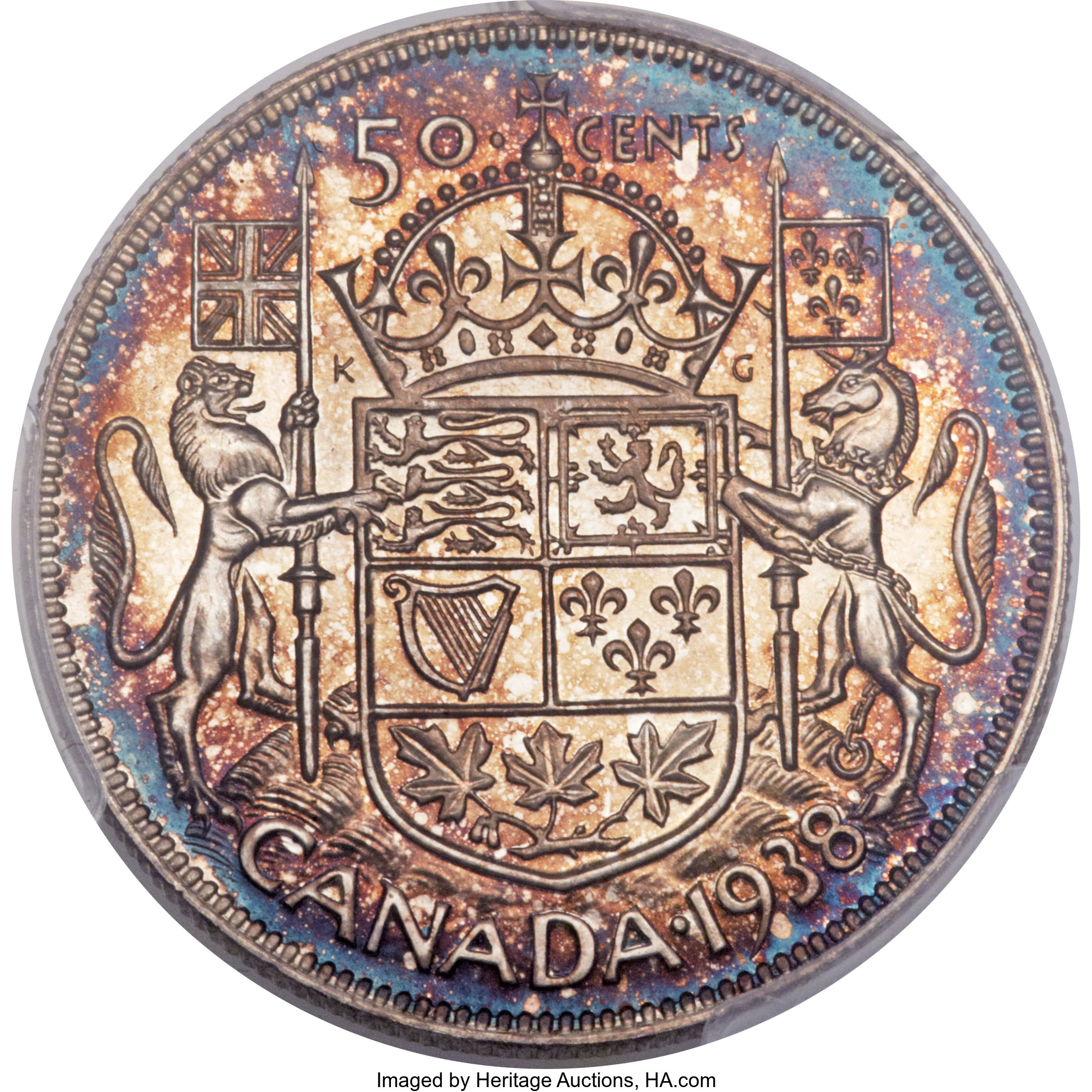 1938 50c MS64 thumbnail 8