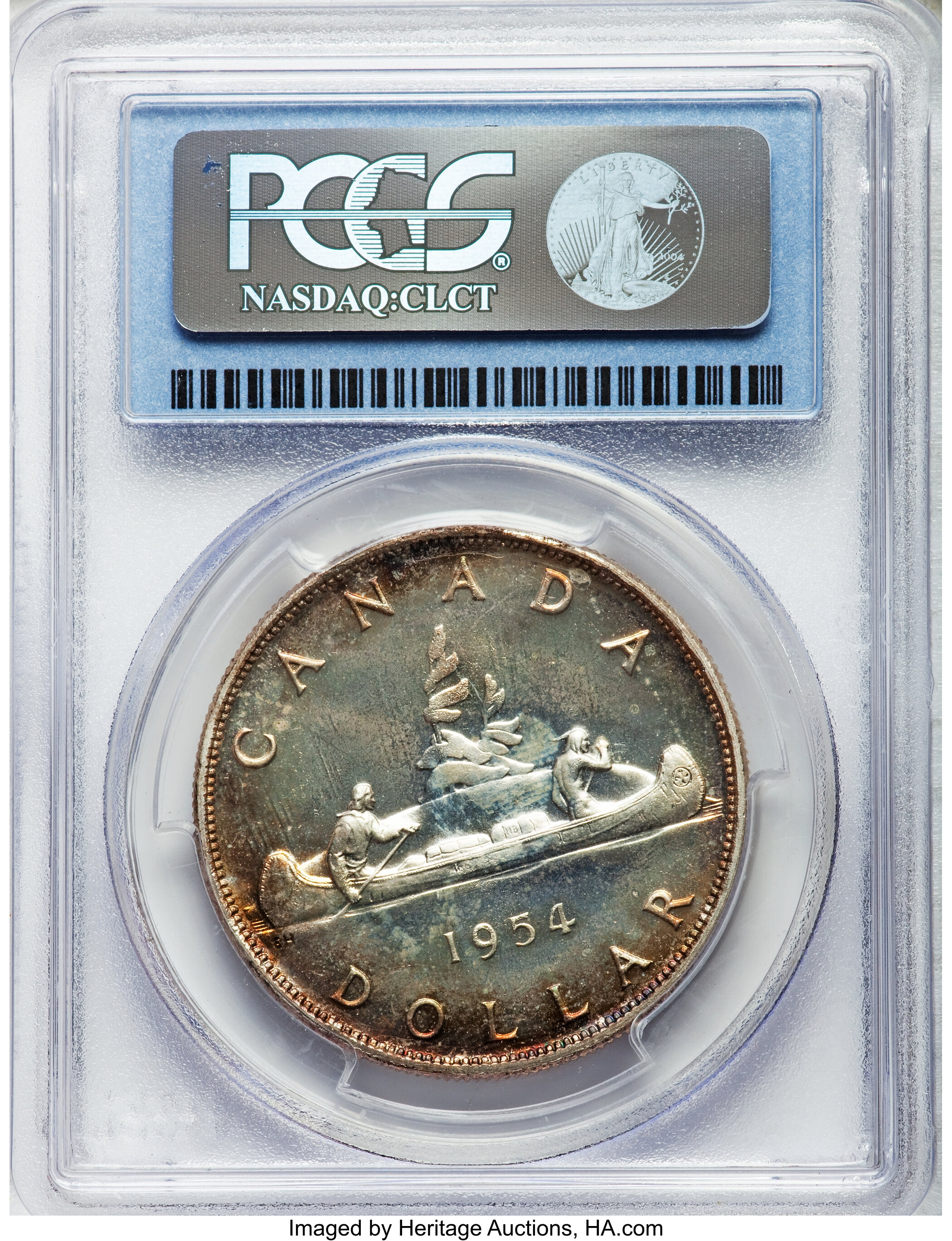 1954 S$1  PL MS66 thumbnail 5
