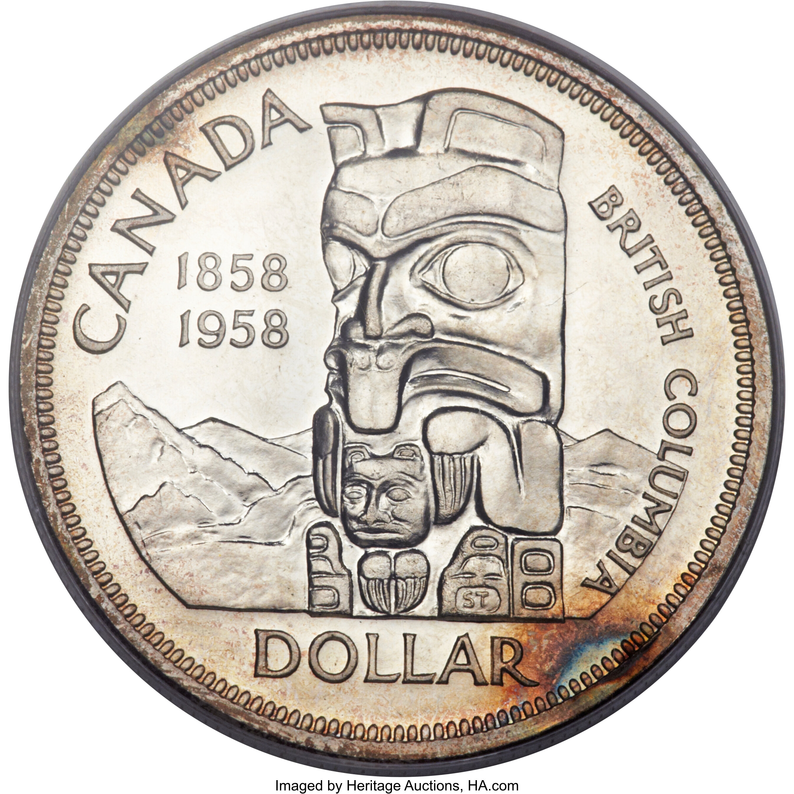 1958 S$1  British Columbia PL MS67 thumbnail 10