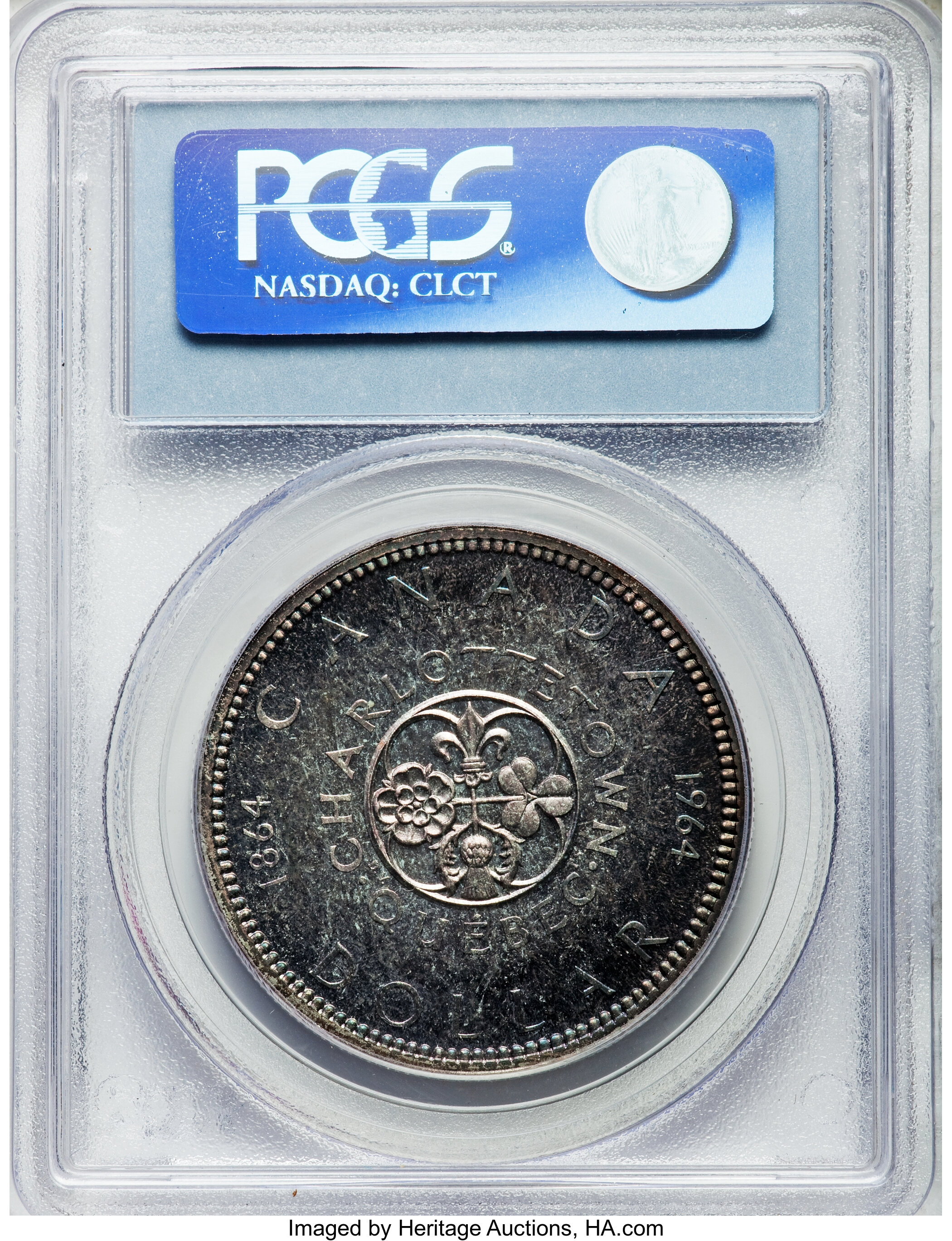 1964 S$1  Confederation PL MS67 thumbnail 3