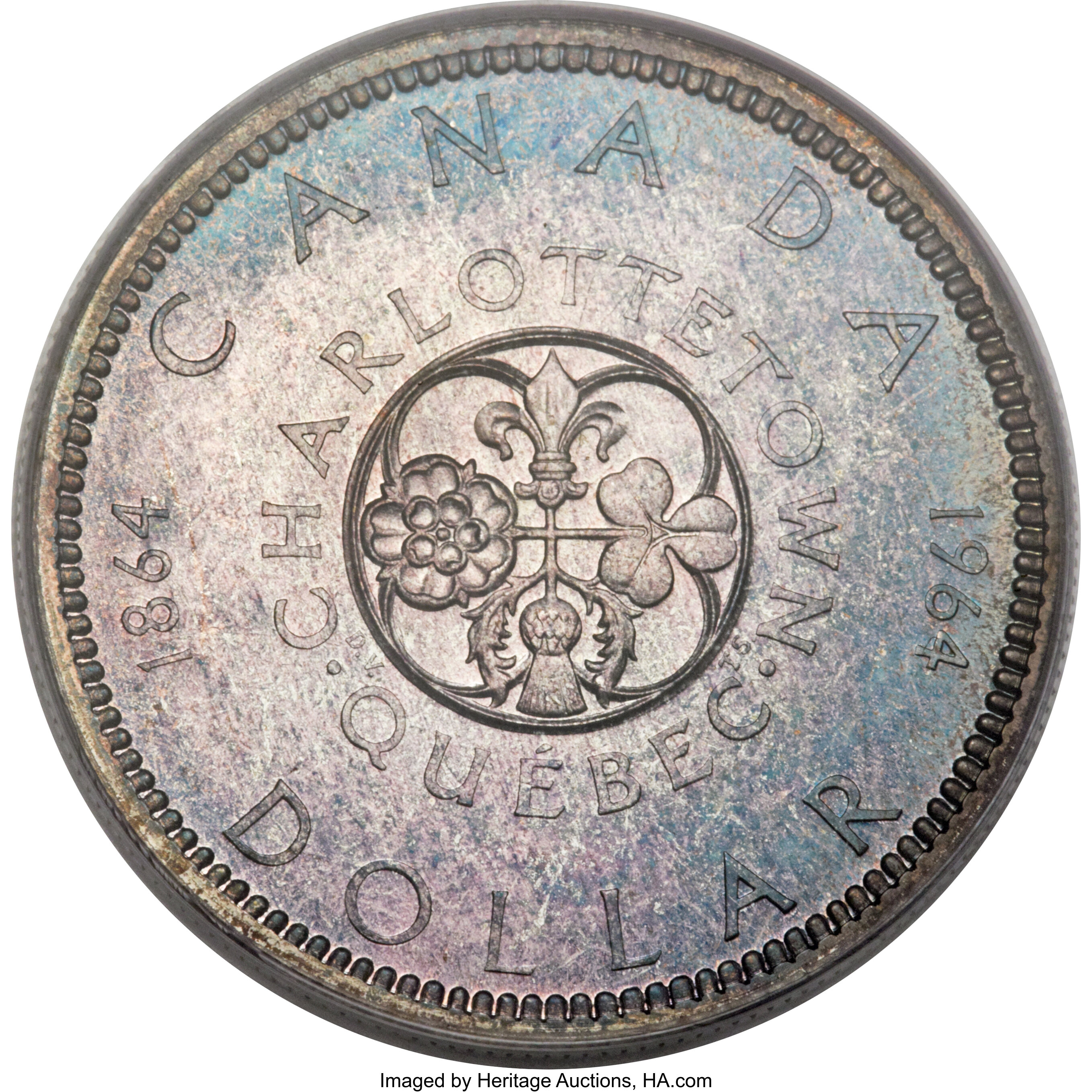1964 S$1  Confederation PL MS67 thumbnail 4