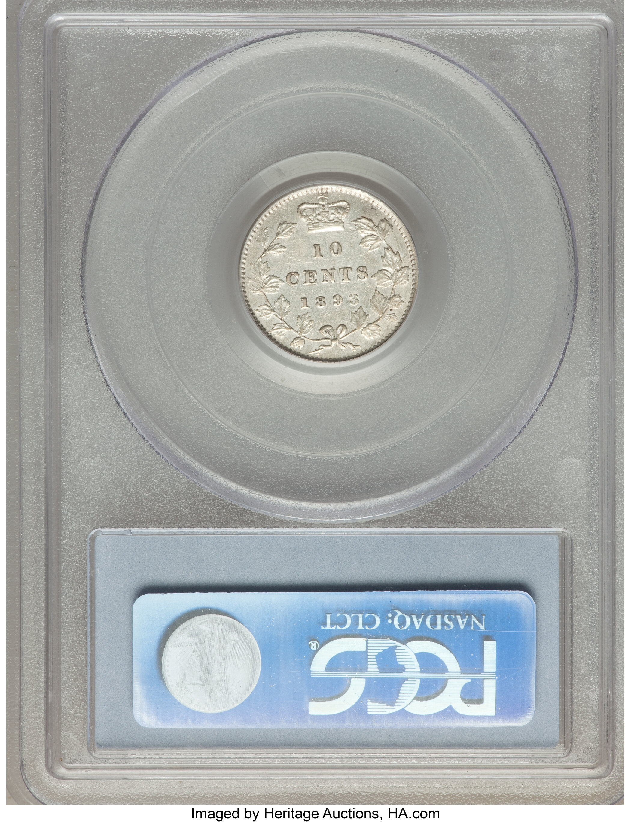 1893 10c Round Top 3 AU50 thumbnail 19