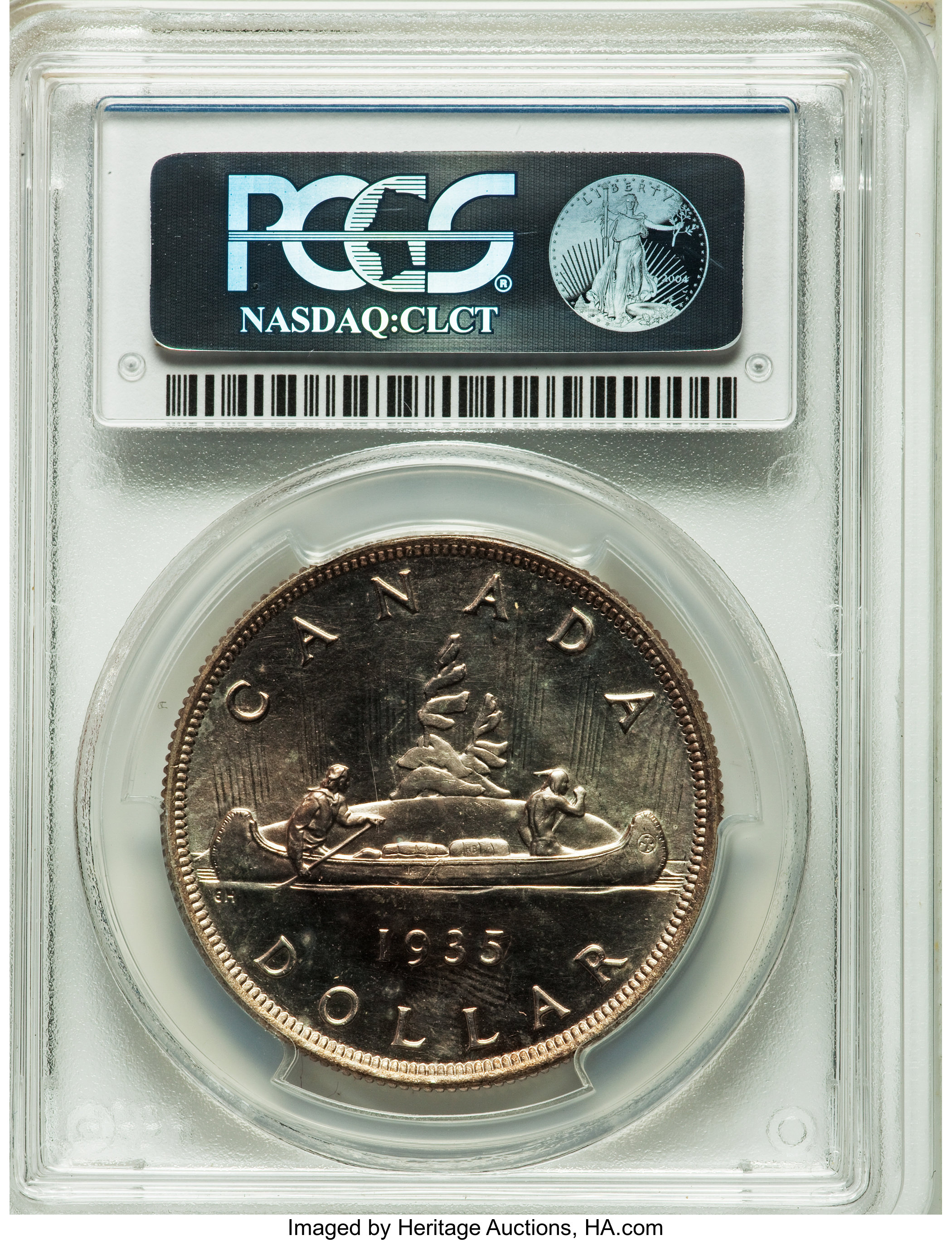 1935 S$1 MS64 thumbnail 5